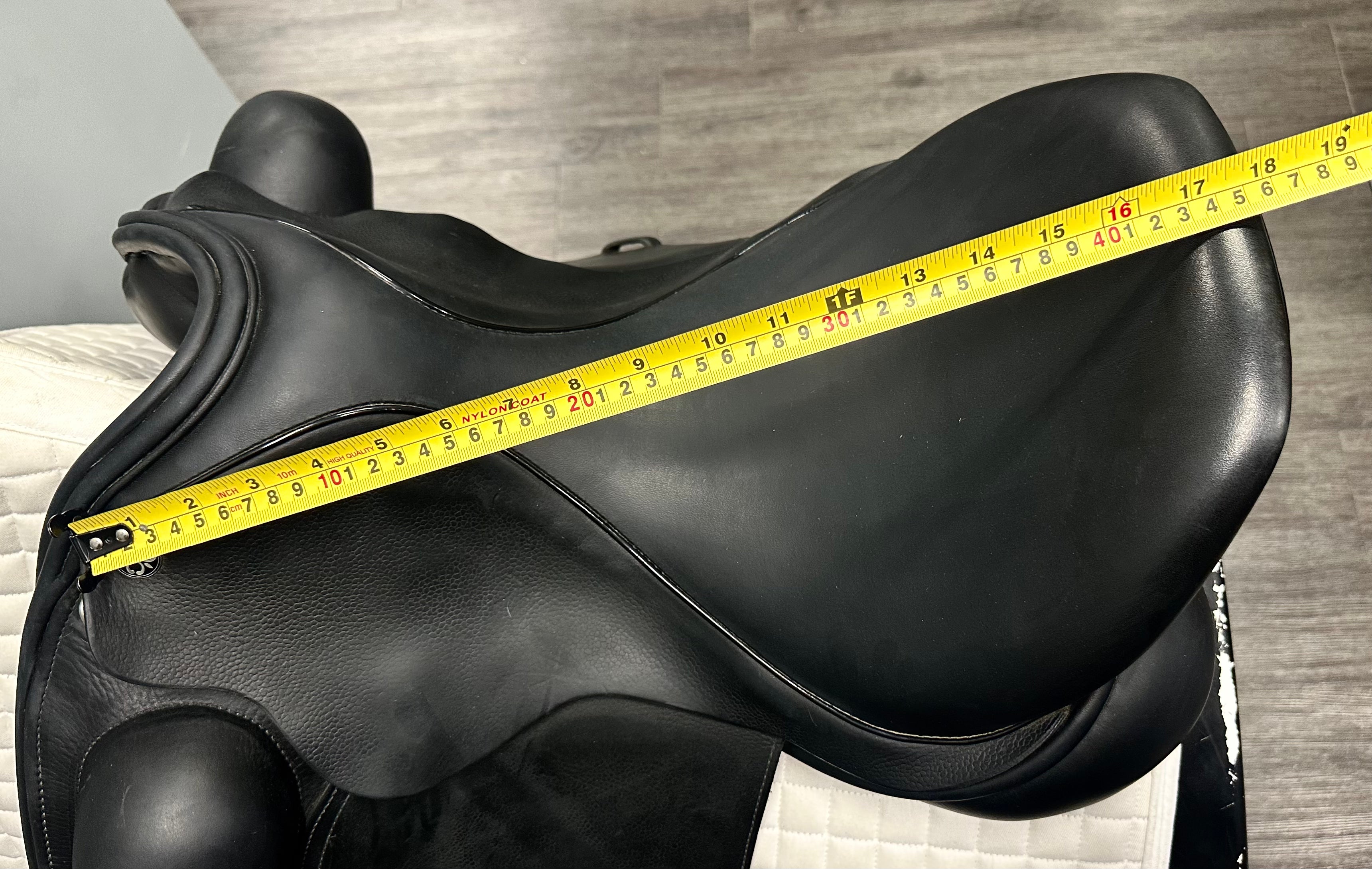 Used Trilogy Allegiance Dressage Saddle 17.5" Wide Tree