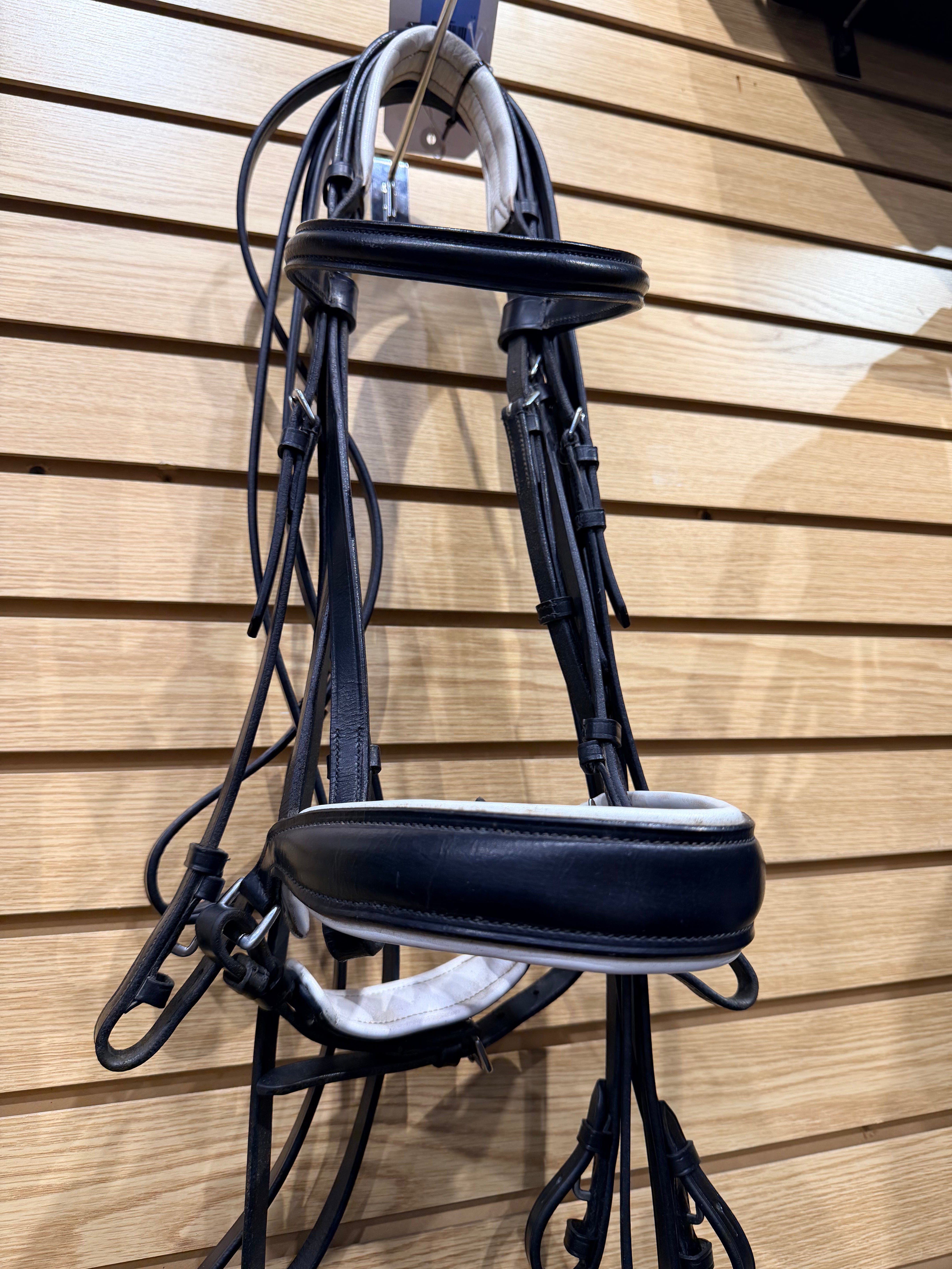 Used Horse Size Kavalkade Dacira Double Bridle