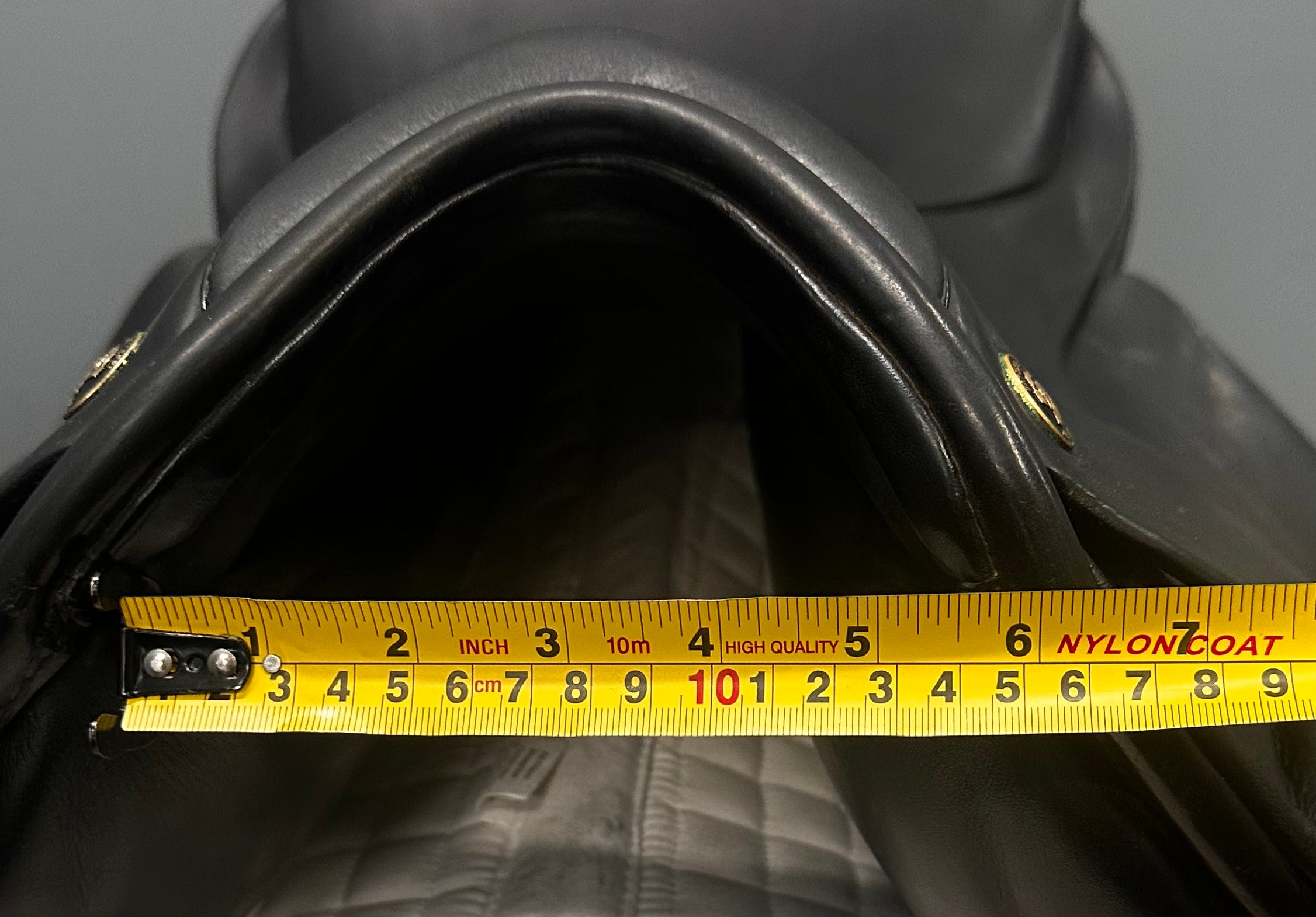 Used Sattlerei Dressage Saddle 17.5" Wide Tree