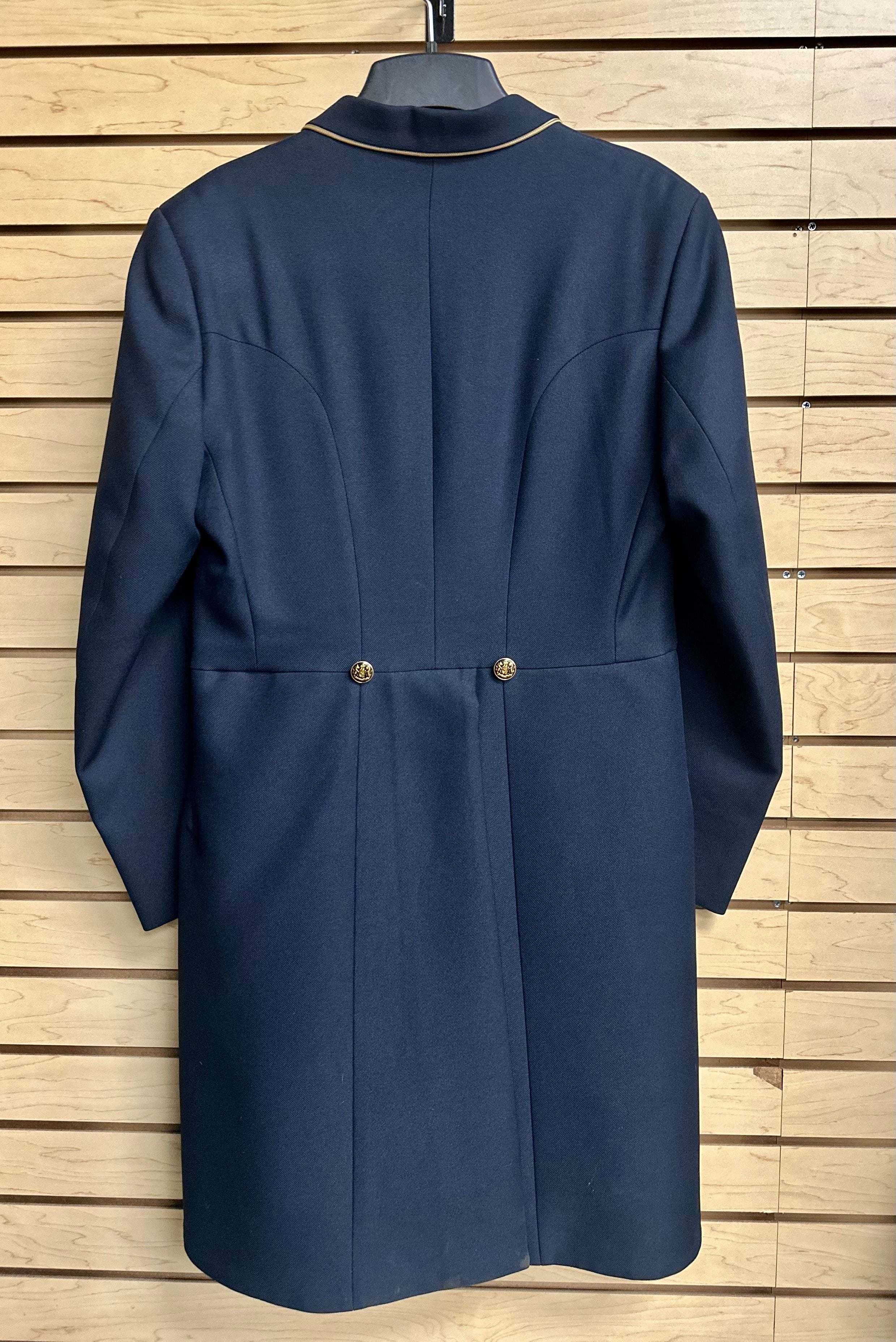 Used 14R Navy Ovation Shadbelly Coat