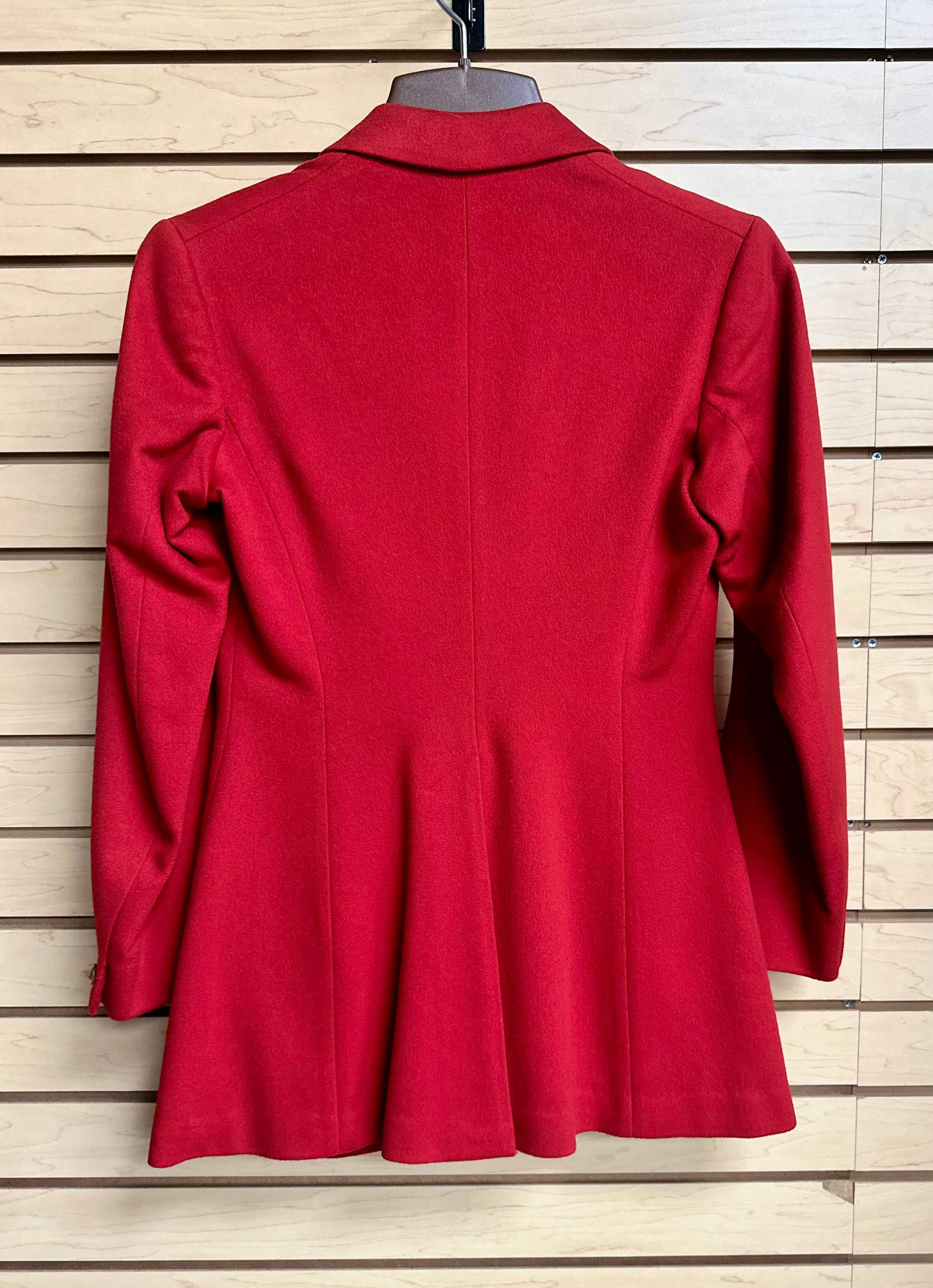 Used Red Pytchley Wool Hunt Coat