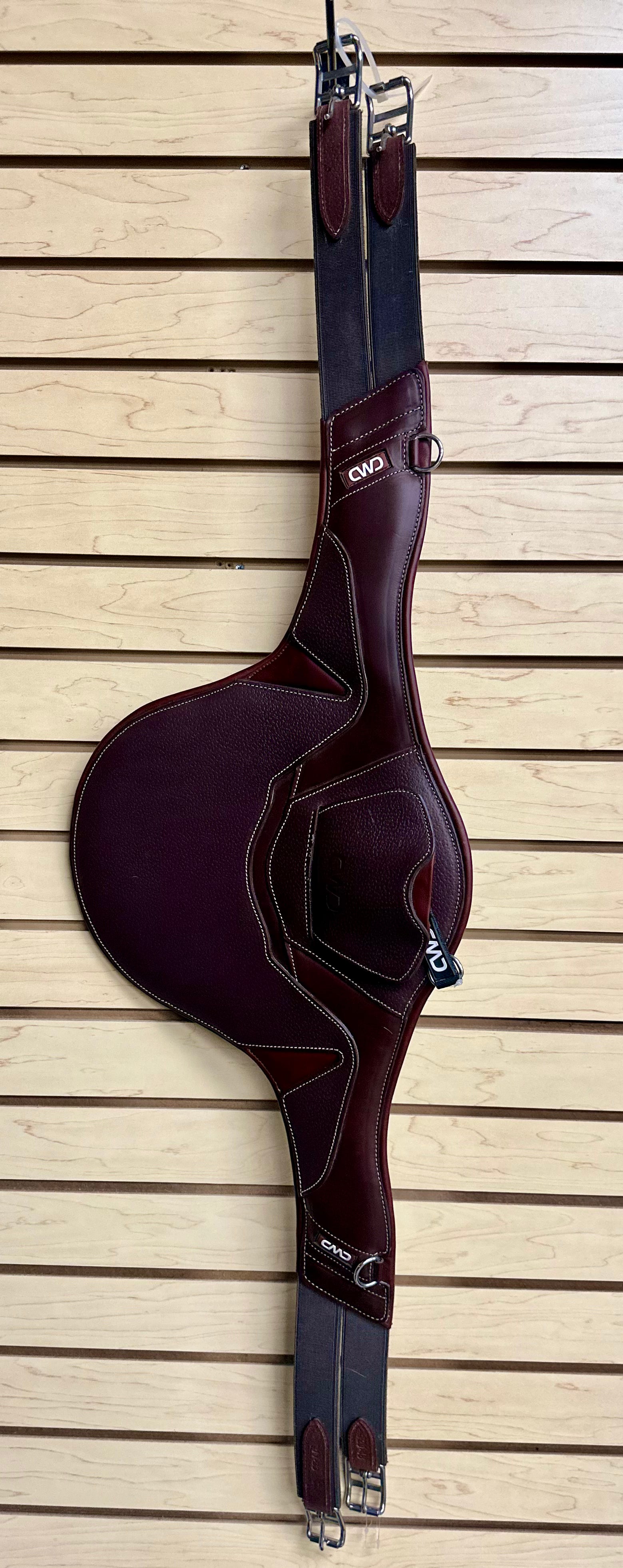 Used 48" Brown CWD FlexMotion Belly Guard Girth