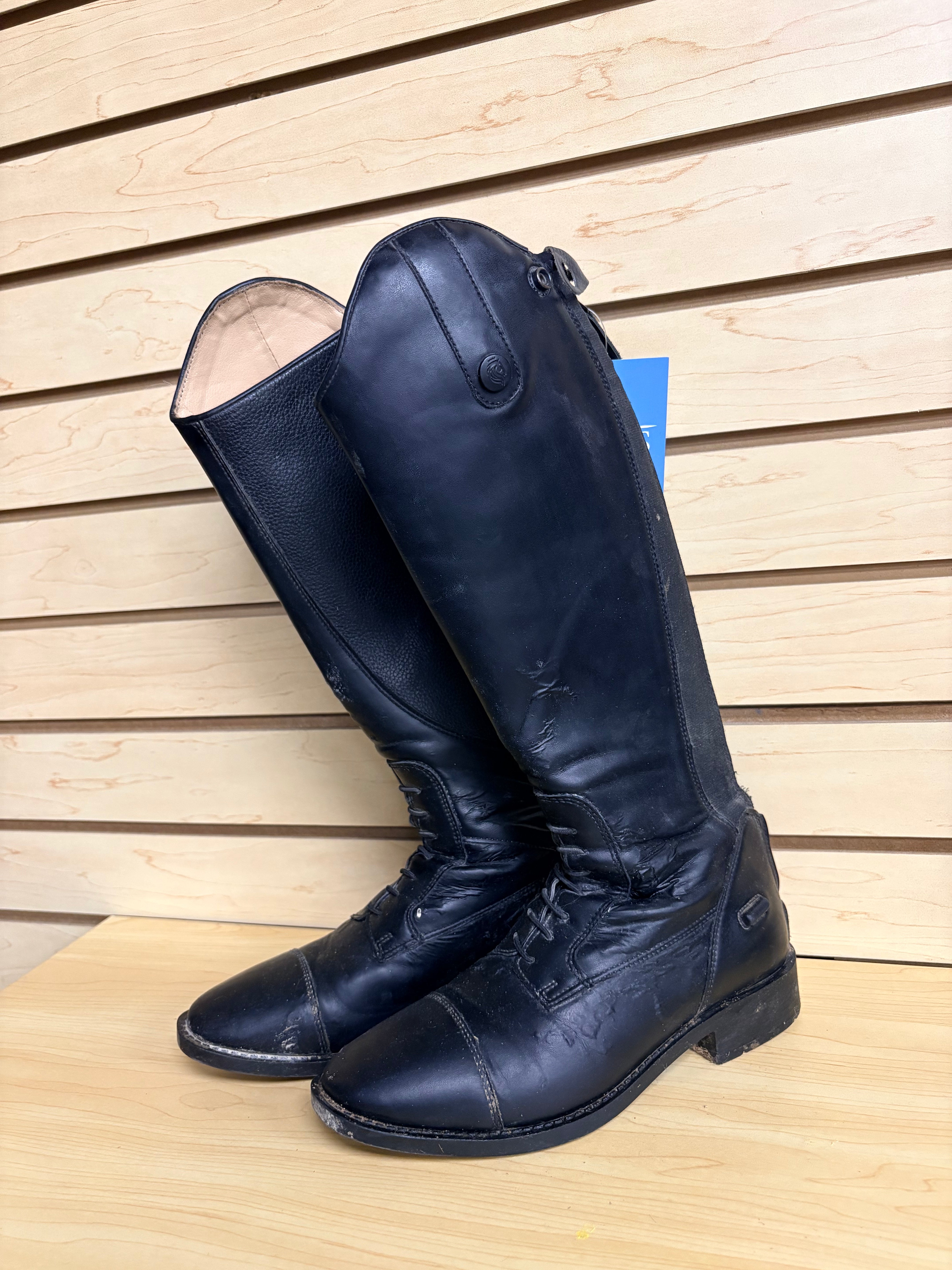 Used Kids 5 Black Equinavia Kaia Kids Synthetic Field Boots