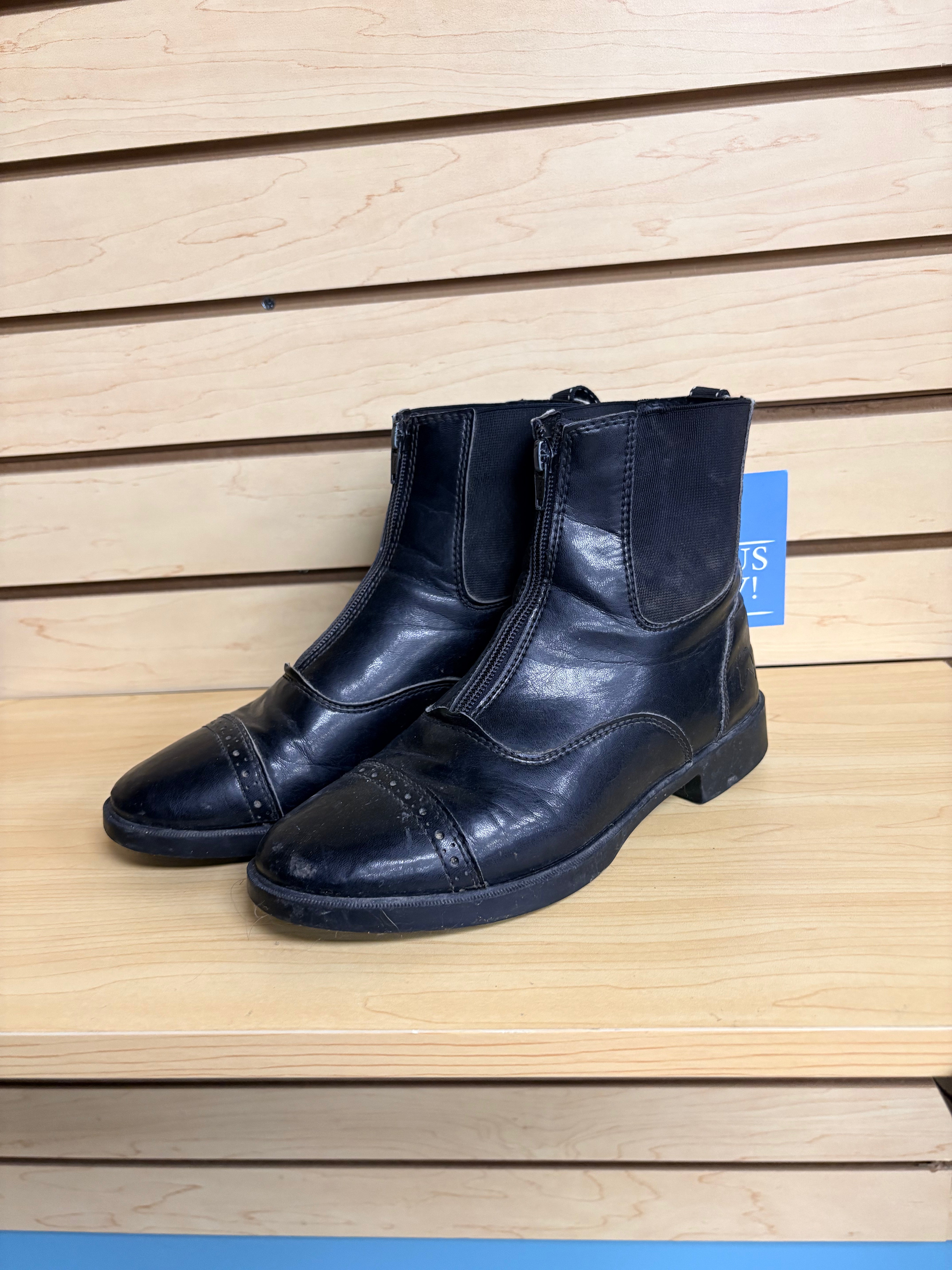 Used 4 Black Moretta Paddock Boots