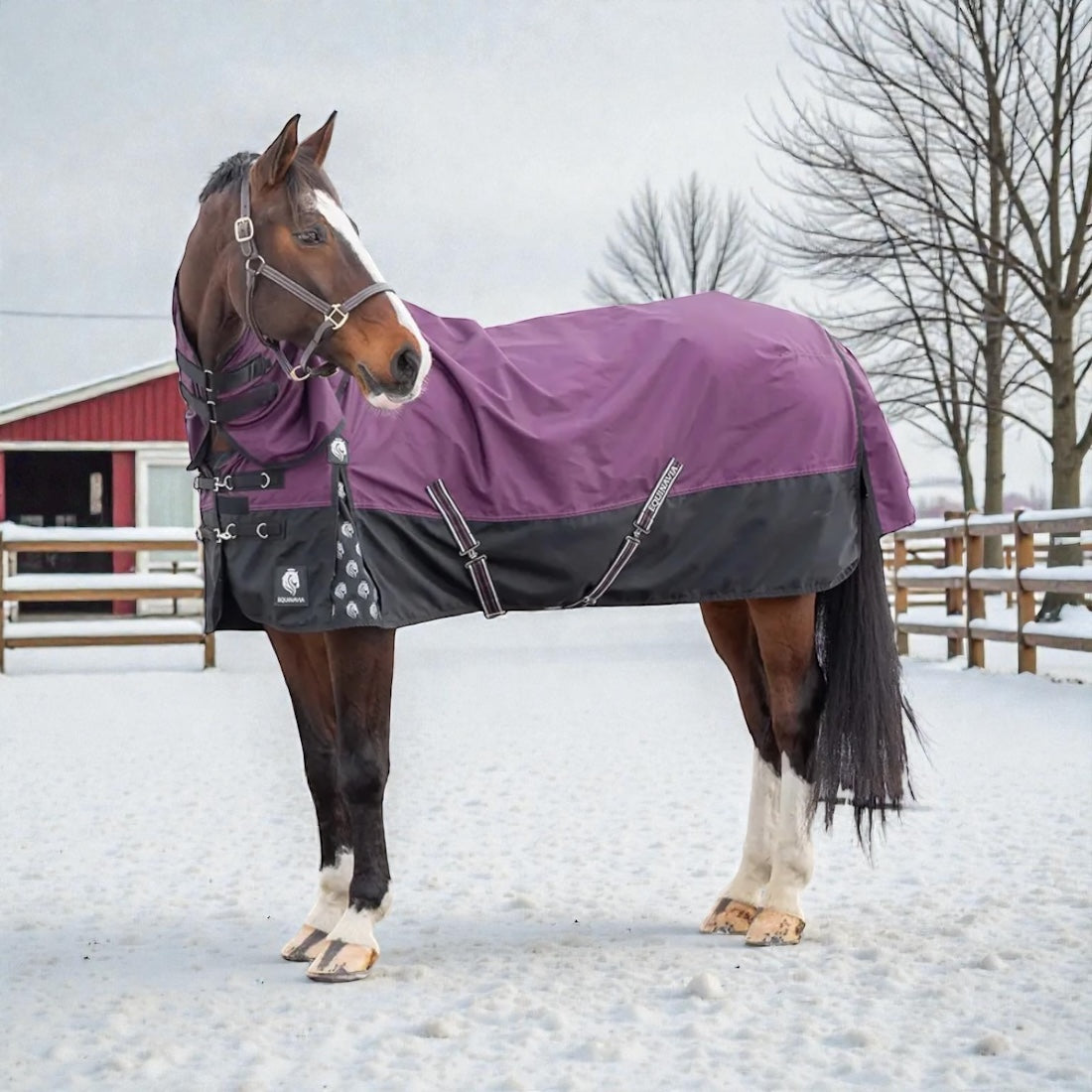 Equinavia Thunder 360 Detachable Neck Turnout Sheet