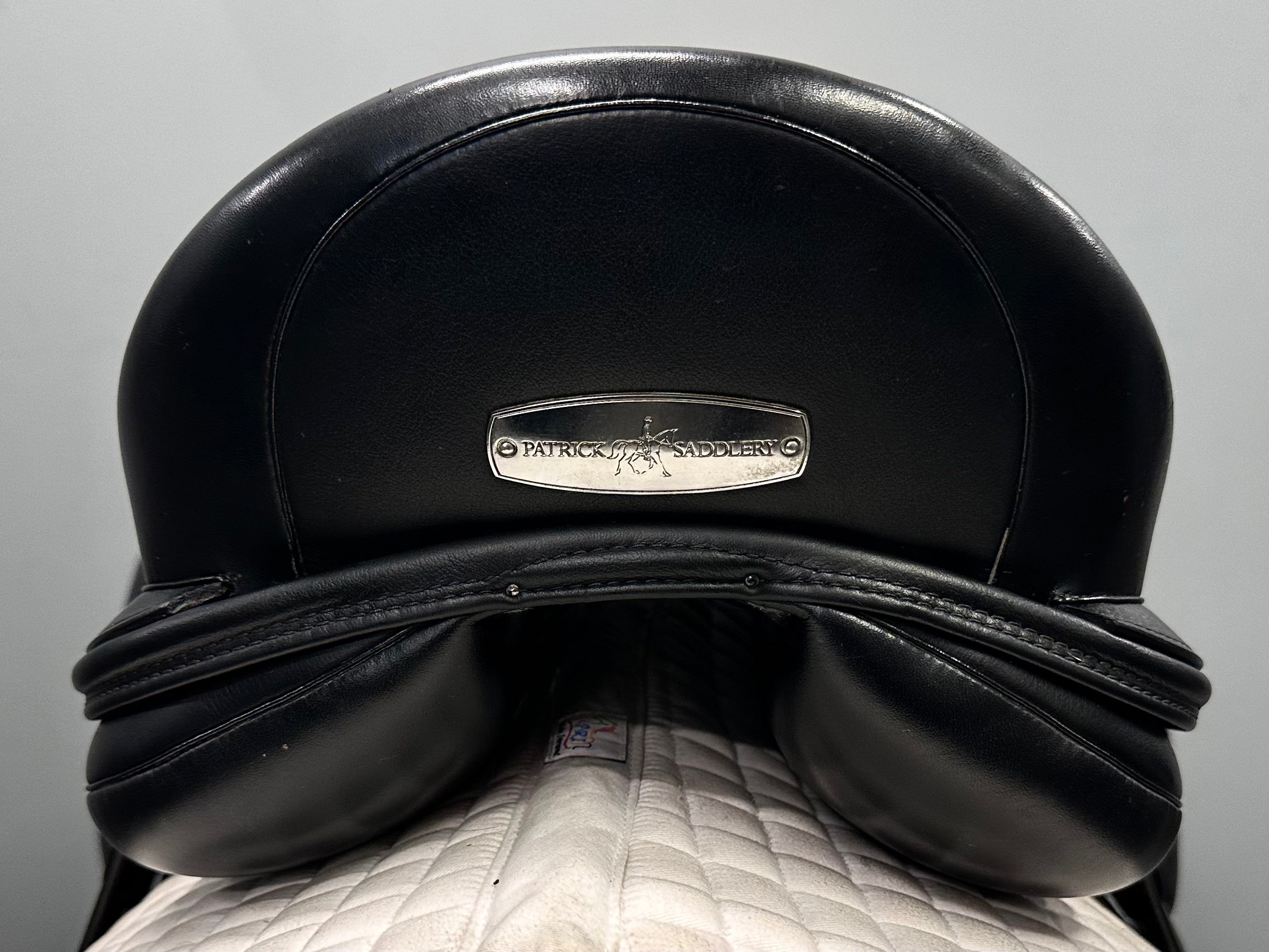 Used Patrick Saddlery Dressage Saddle 17.5" Medium-Wide Tree