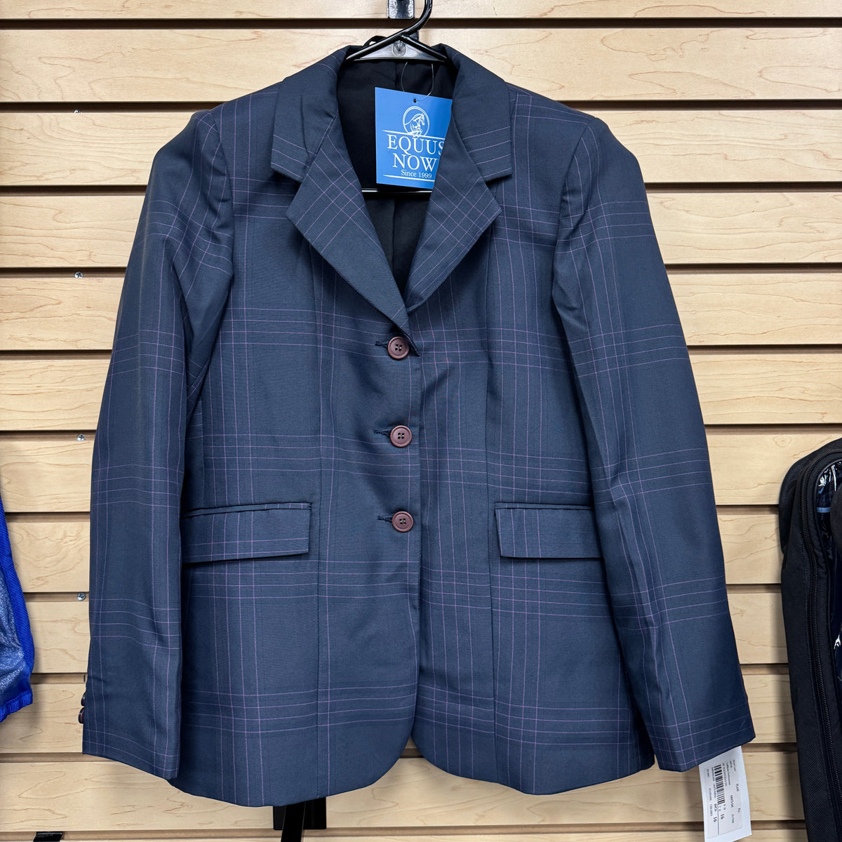 Used Youth 16 Navy TuffRider Devon Hunt Coat
