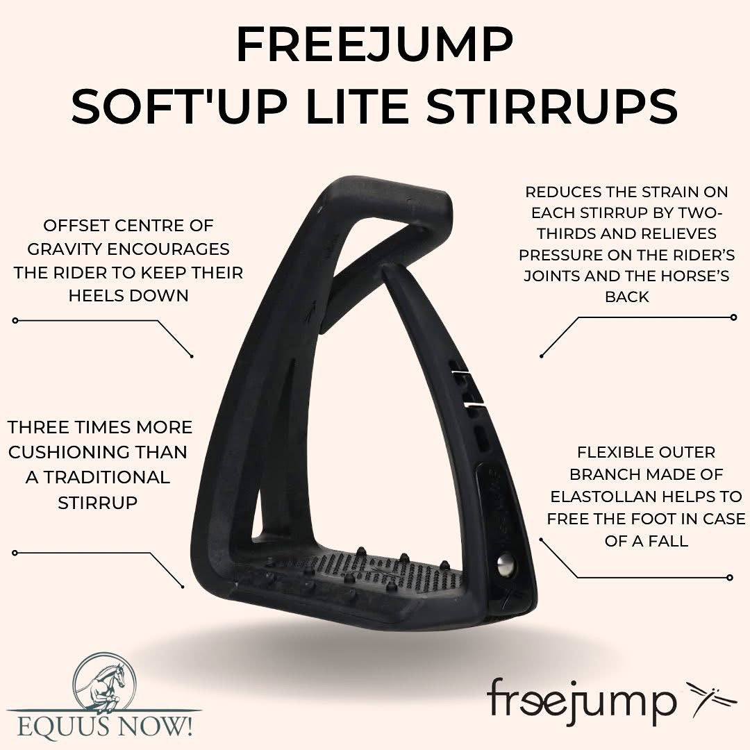 Free Jump Soft' Up Lite Tech Stirrup Iron