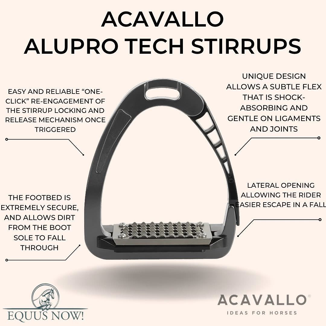 Acavallo Alupro Tech Stirrup Irons