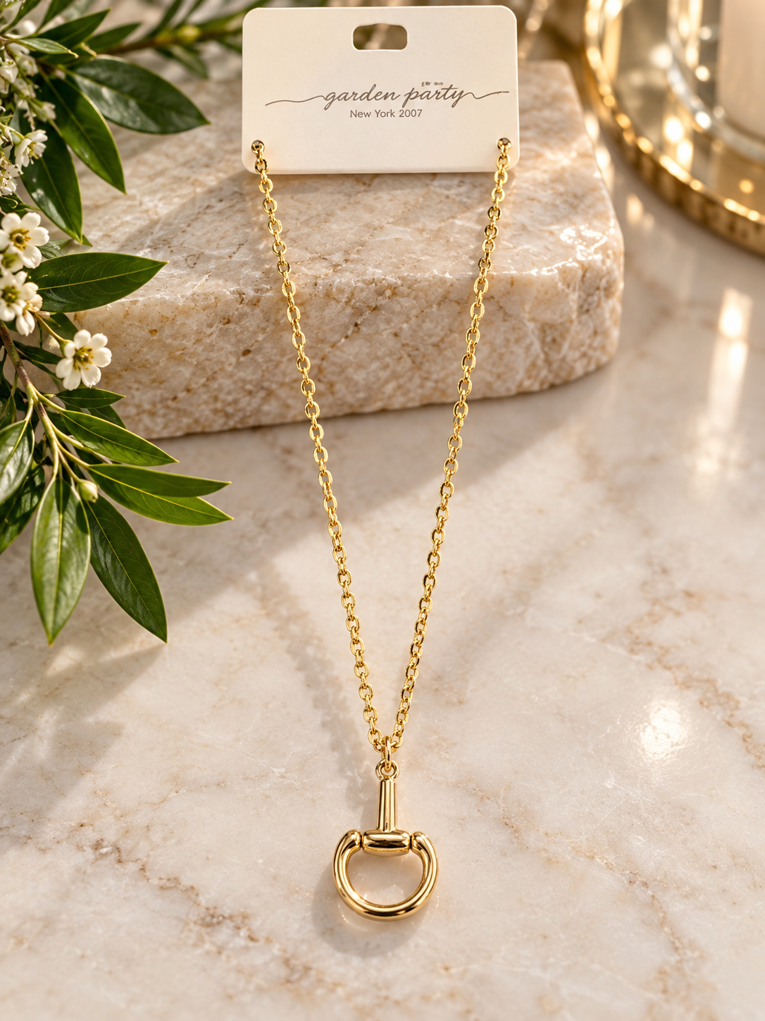Garden Party Bit Necklace