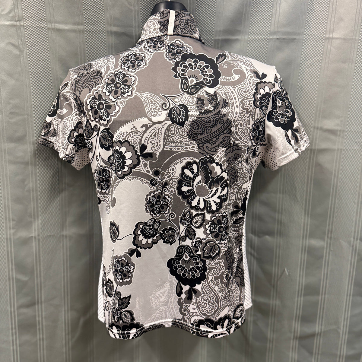 Used Small Grey Paisley FITS Sun Shirt