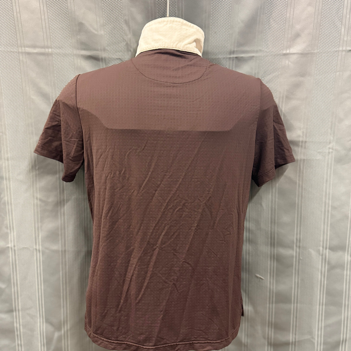 Used Large Brown EIS Short Sleeve Sun Shirt