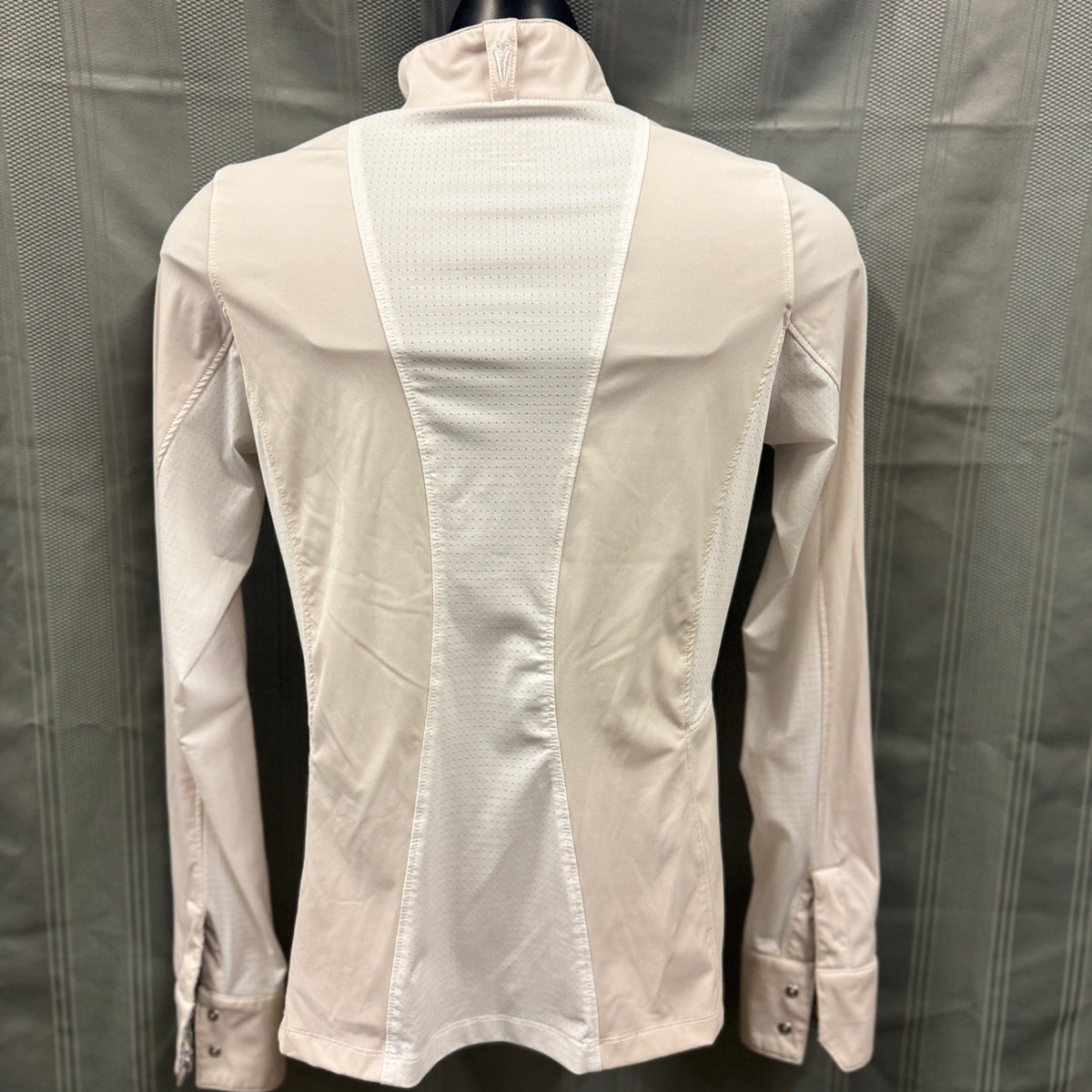 Used Small White Kerrits Show Shirt