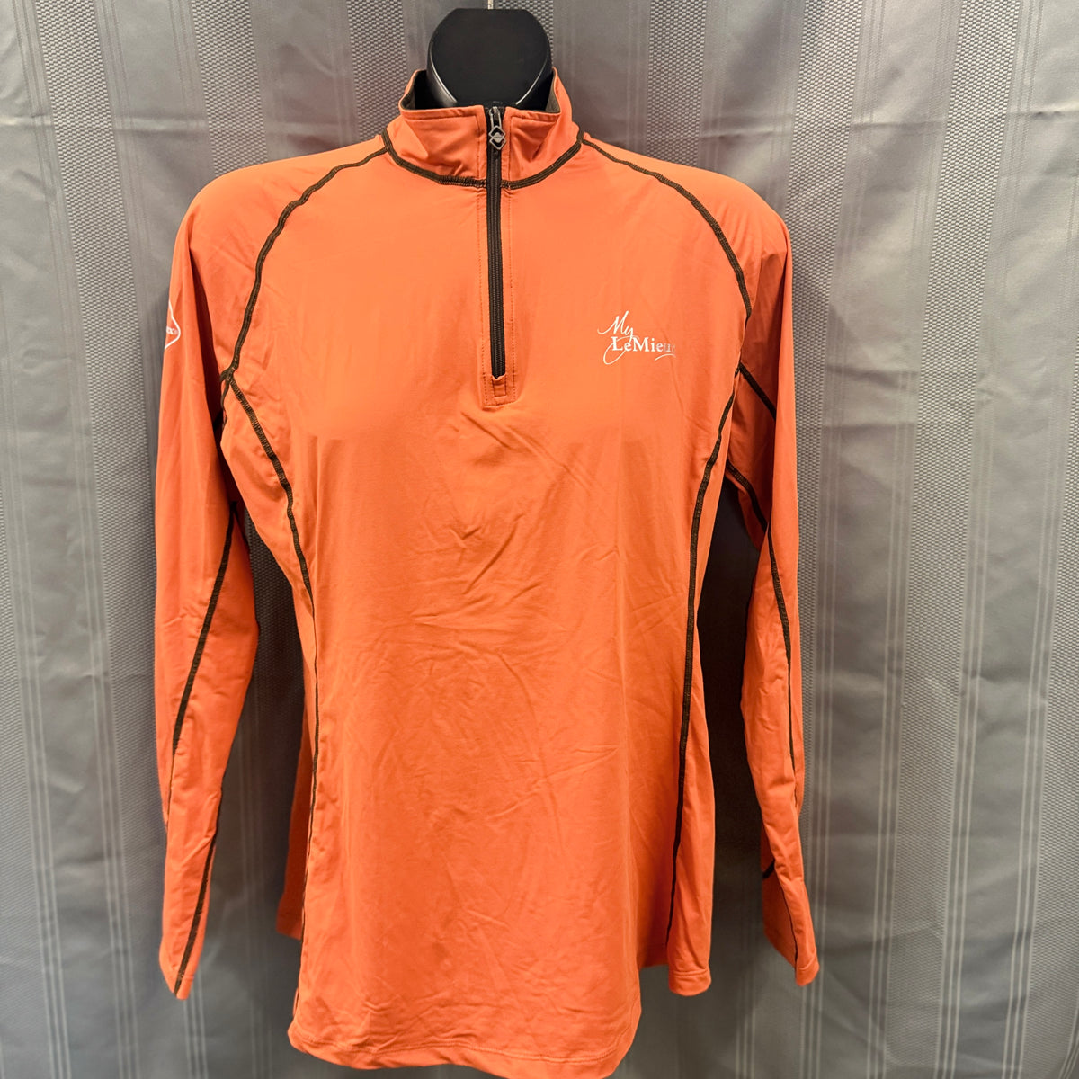 Used US10 Orange LeMieux Sun Shirt