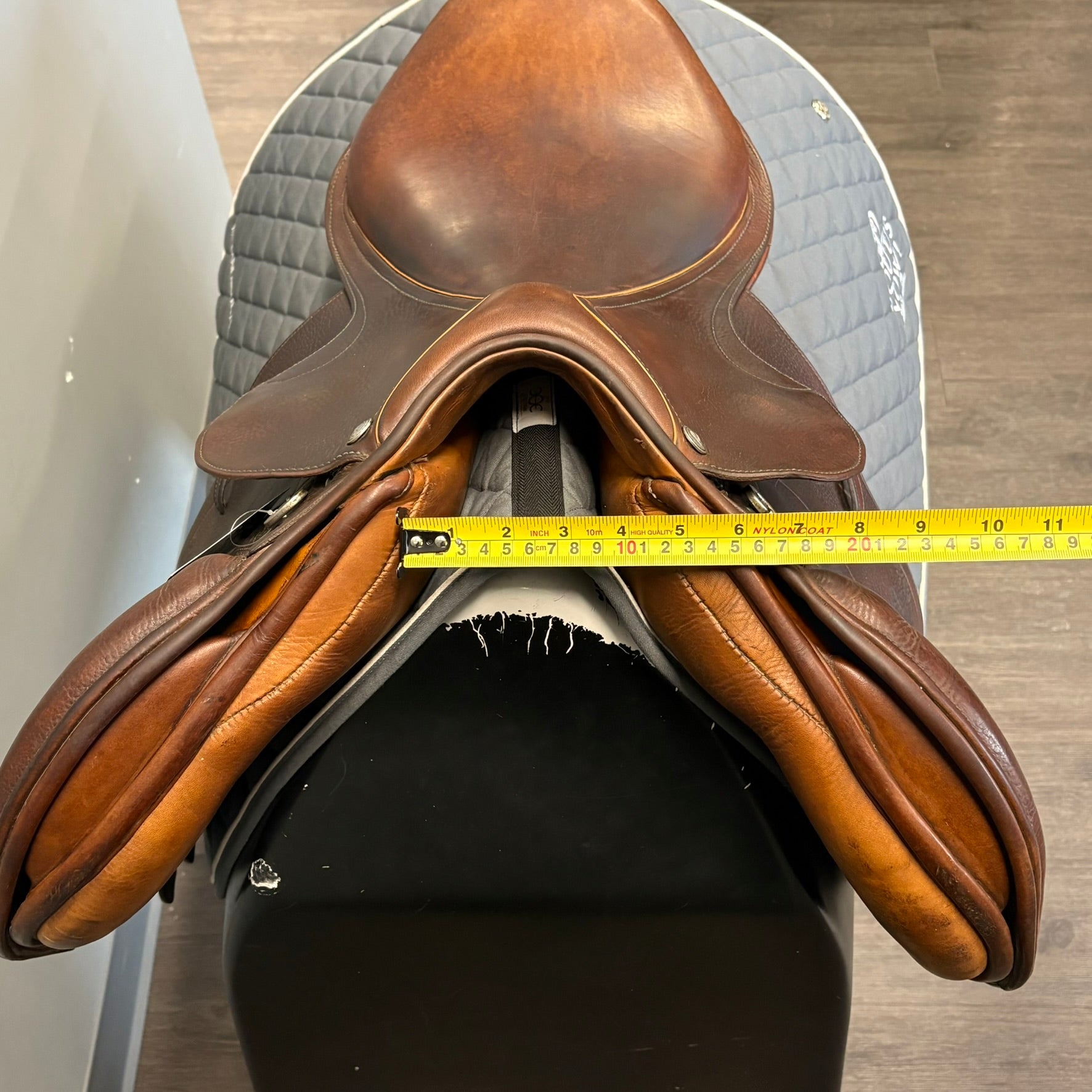 Used Pessoa Jump Saddle 17" Medium tree