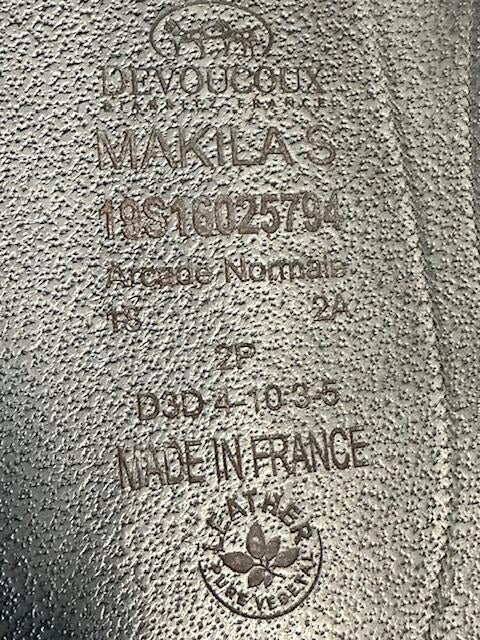 Used Devoucoux Dressage Saddle 18" Medium Tree