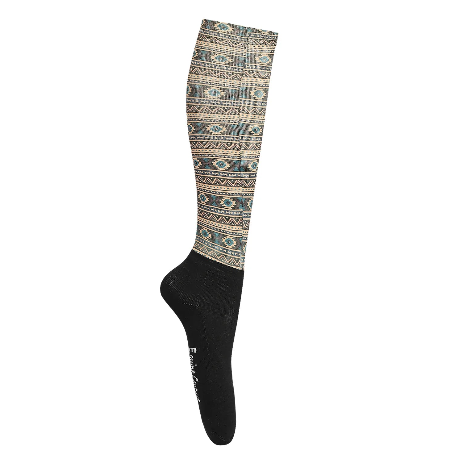 Equine Couture Printed Over-the-Calf Boot Socks