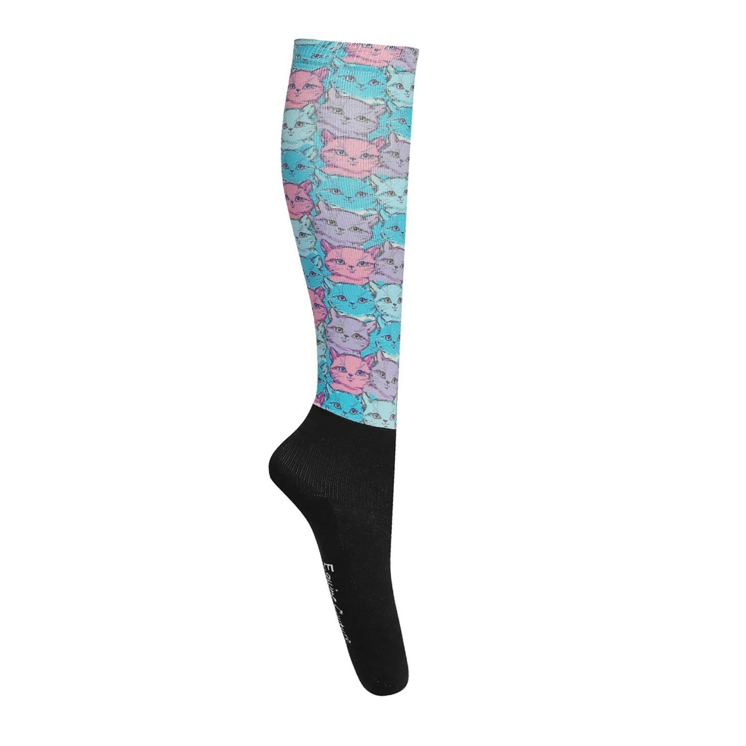 Equine Couture Printed Over-the-Calf Boot Socks