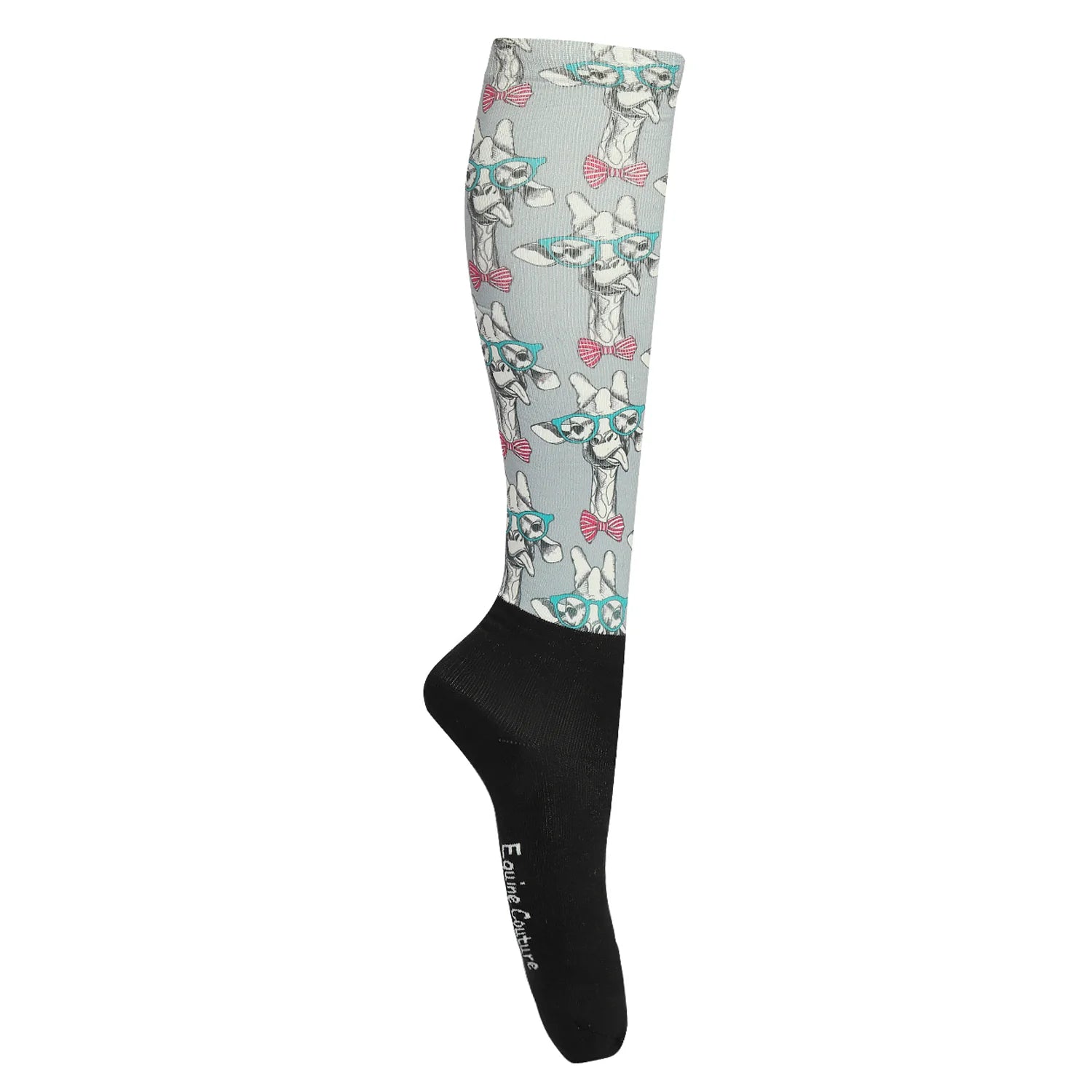 Equine Couture Printed Over-the-Calf Boot Socks