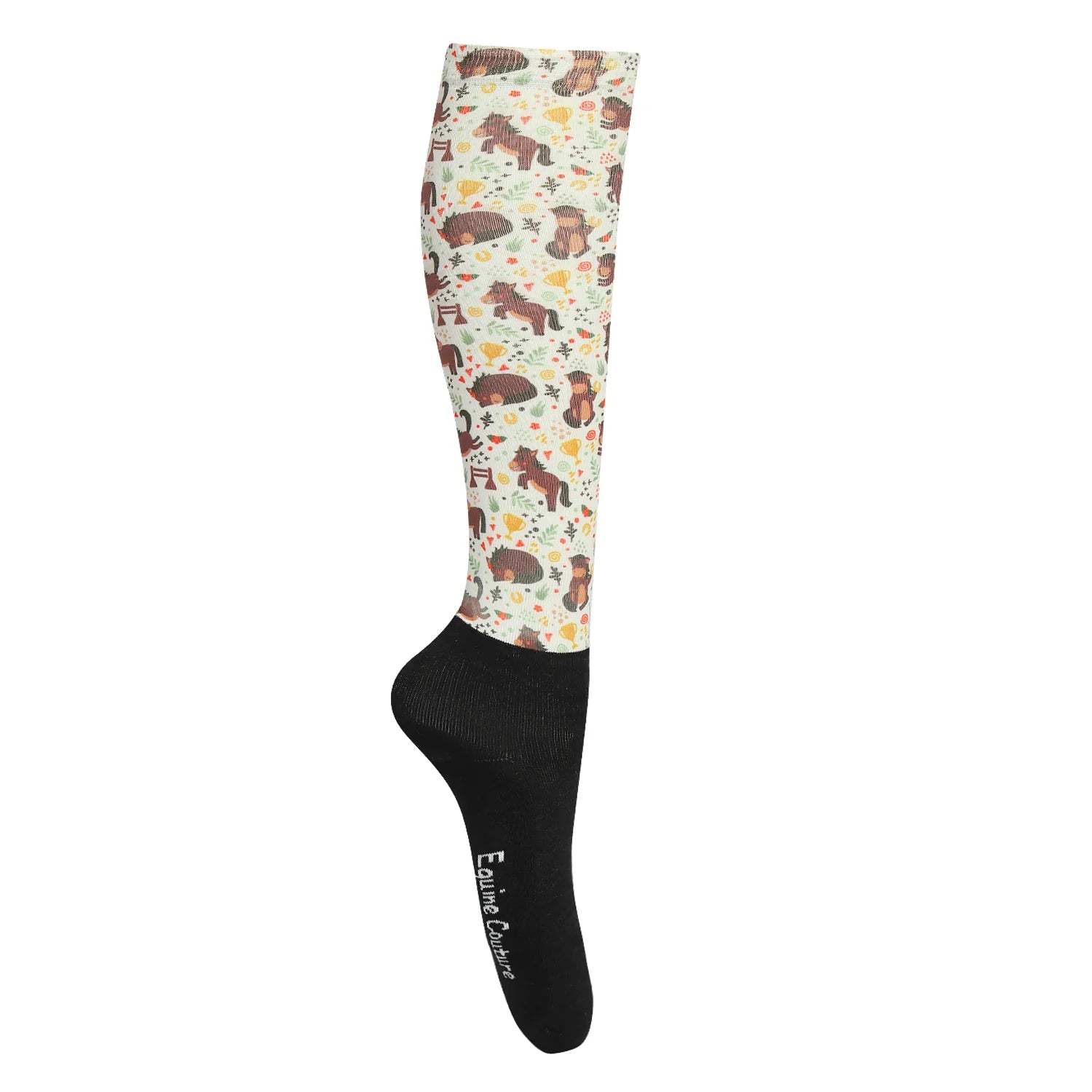 Equine Couture Printed Over-the-Calf Boot Socks