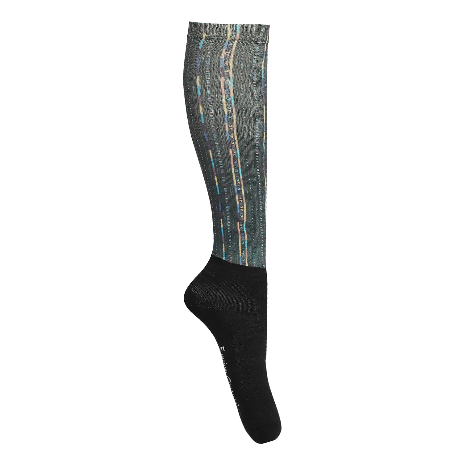 Equine Couture Printed Over-the-Calf Boot Socks