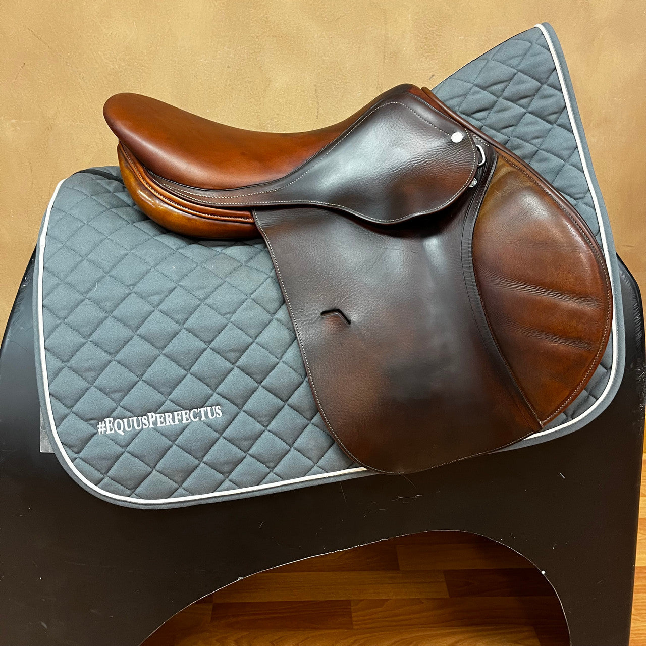 Used Antares PX1 Jump Saddle 16.5" Medium Tree - sku to order - 8000301