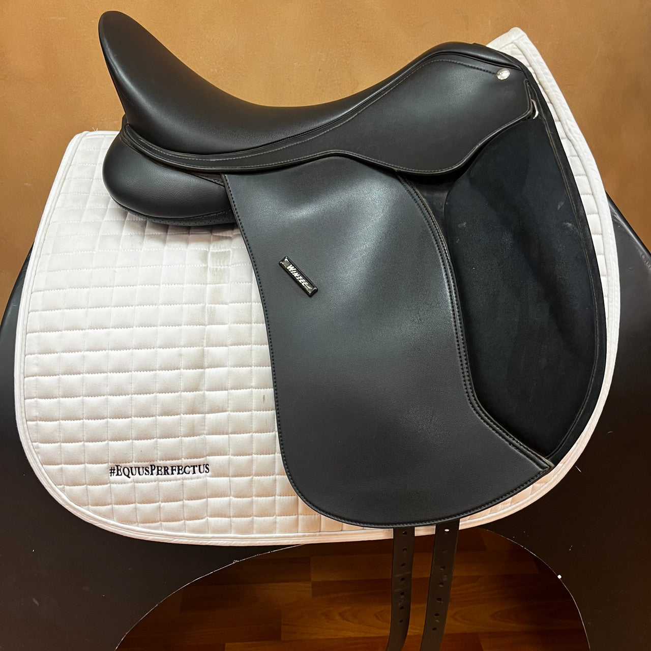 Used Wintec 500 Dressage Saddle 18" Adjustable Tree - sku to order - 8000305