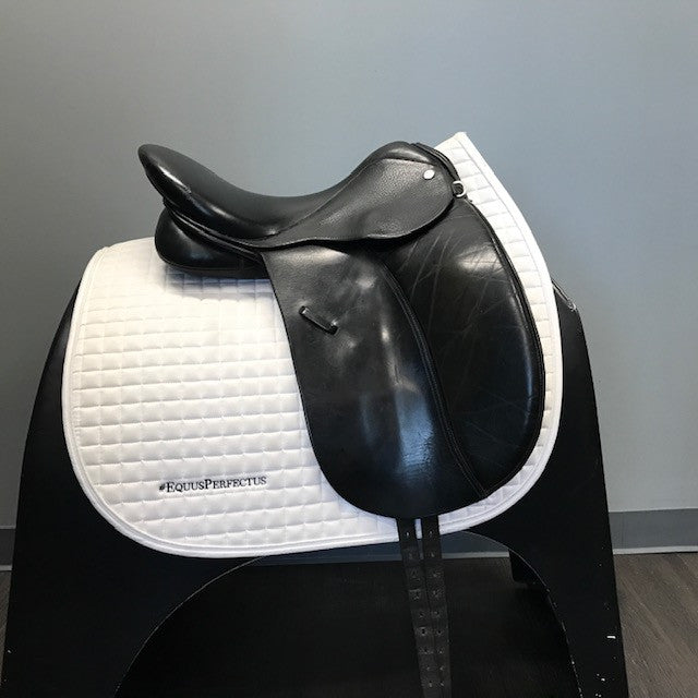 Used Klimke Miller Dressage Saddle 17" Medium Tree - sku to order - 4002775