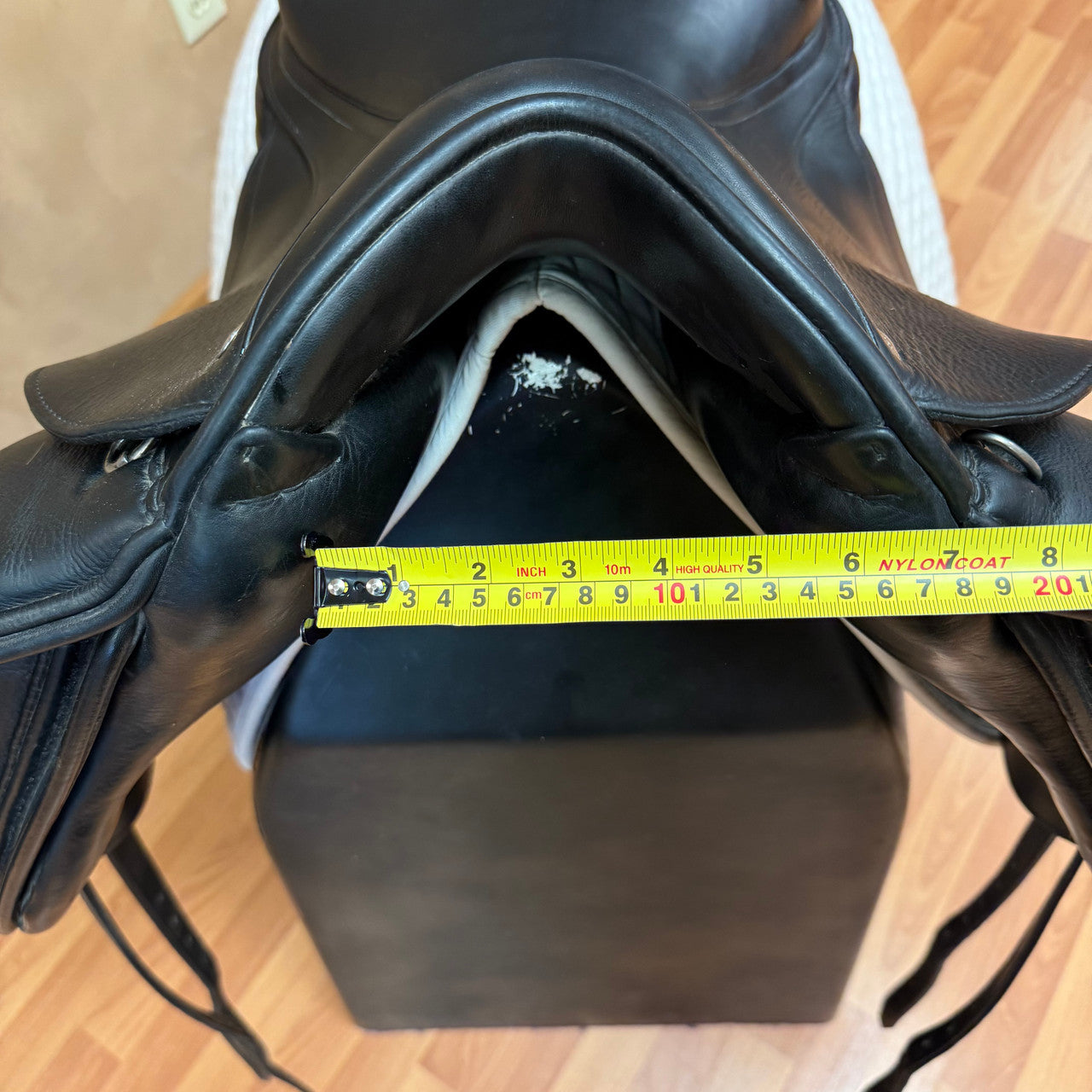 Used Schleese Heike Kemmer Plus PSI Dressage Saddle 17.5" Medium Wide Tree - sku to order - 8000313