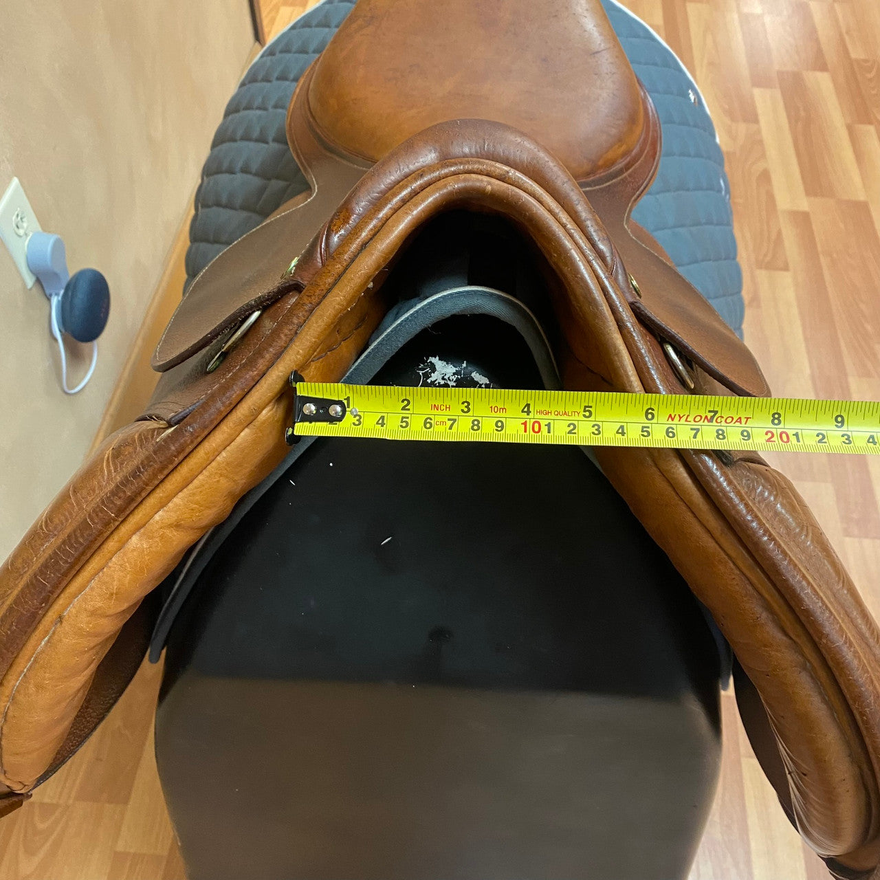 Used Northrun Ashland II Jump Saddle 17 Inch Medium Wide Tree - sku to order - 9000311