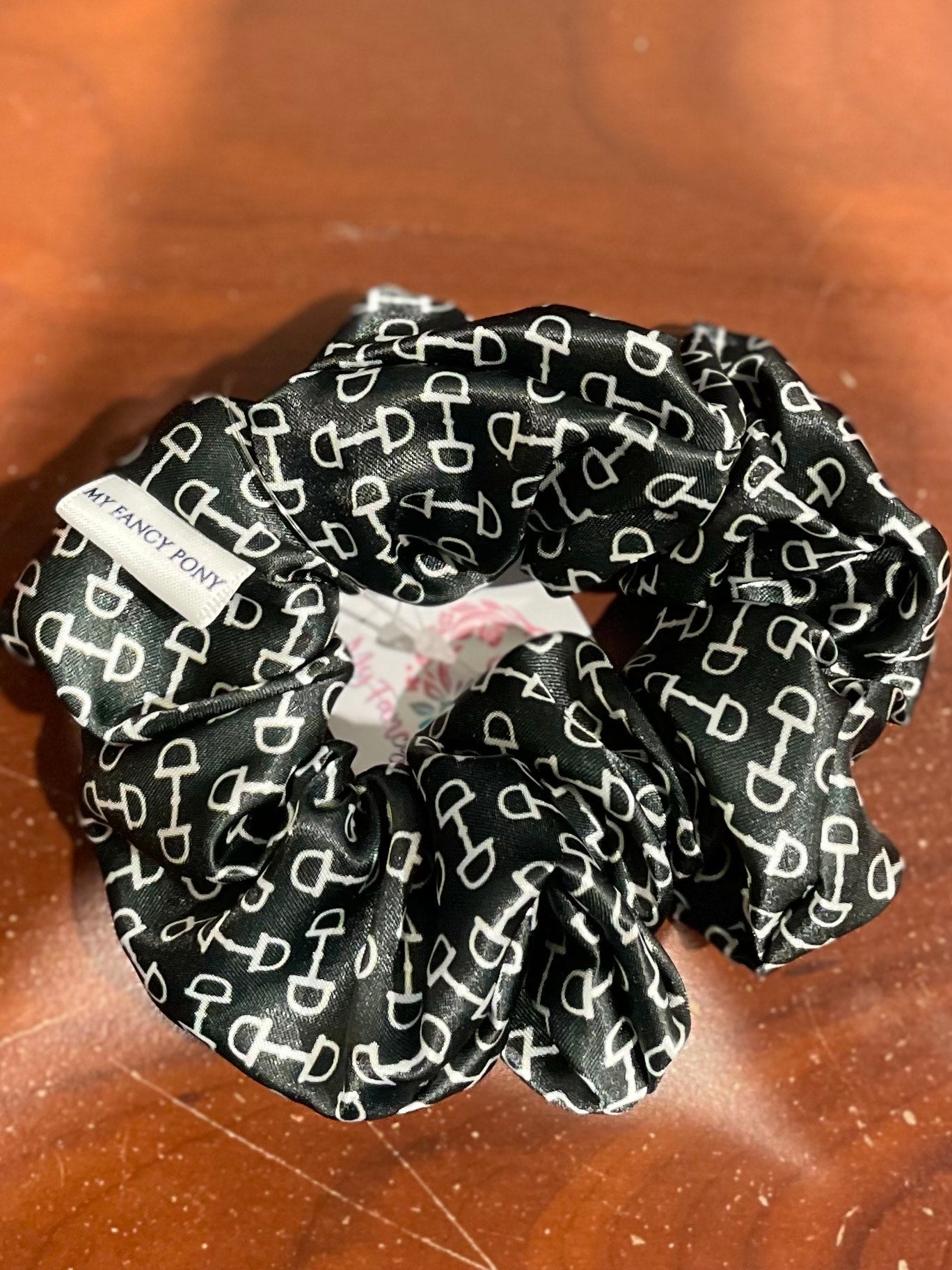 My Fancy Pony - Snaffle Bit Satin Equestrian Scrunchies