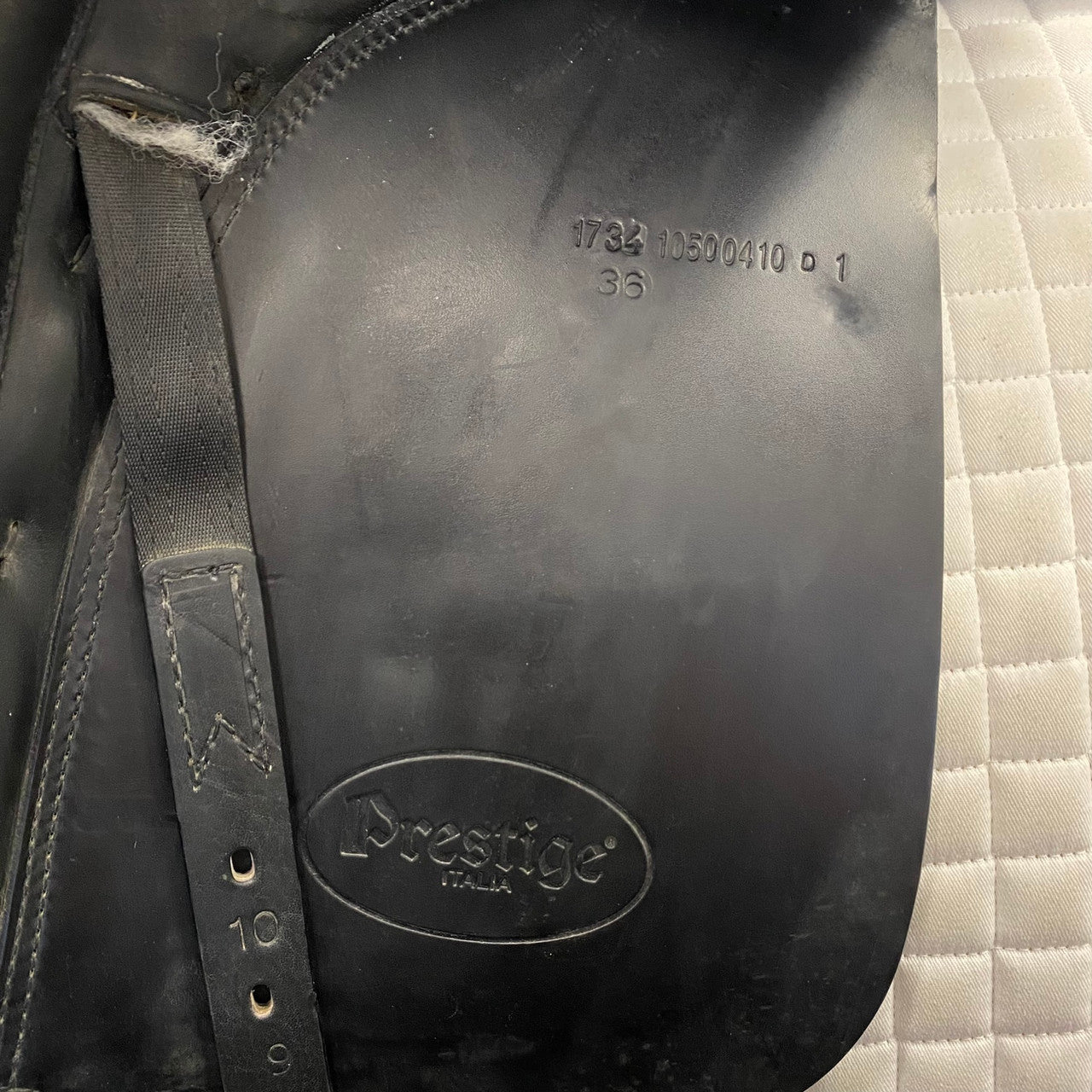 Used Prestige Top Dressage Saddle 17" Medium Tree - sku to order - 4002965