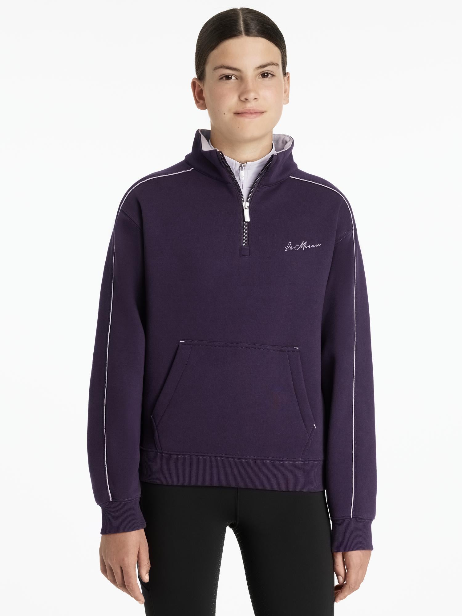 LeMieux Young Rider Kate Quarter Zip Sweater