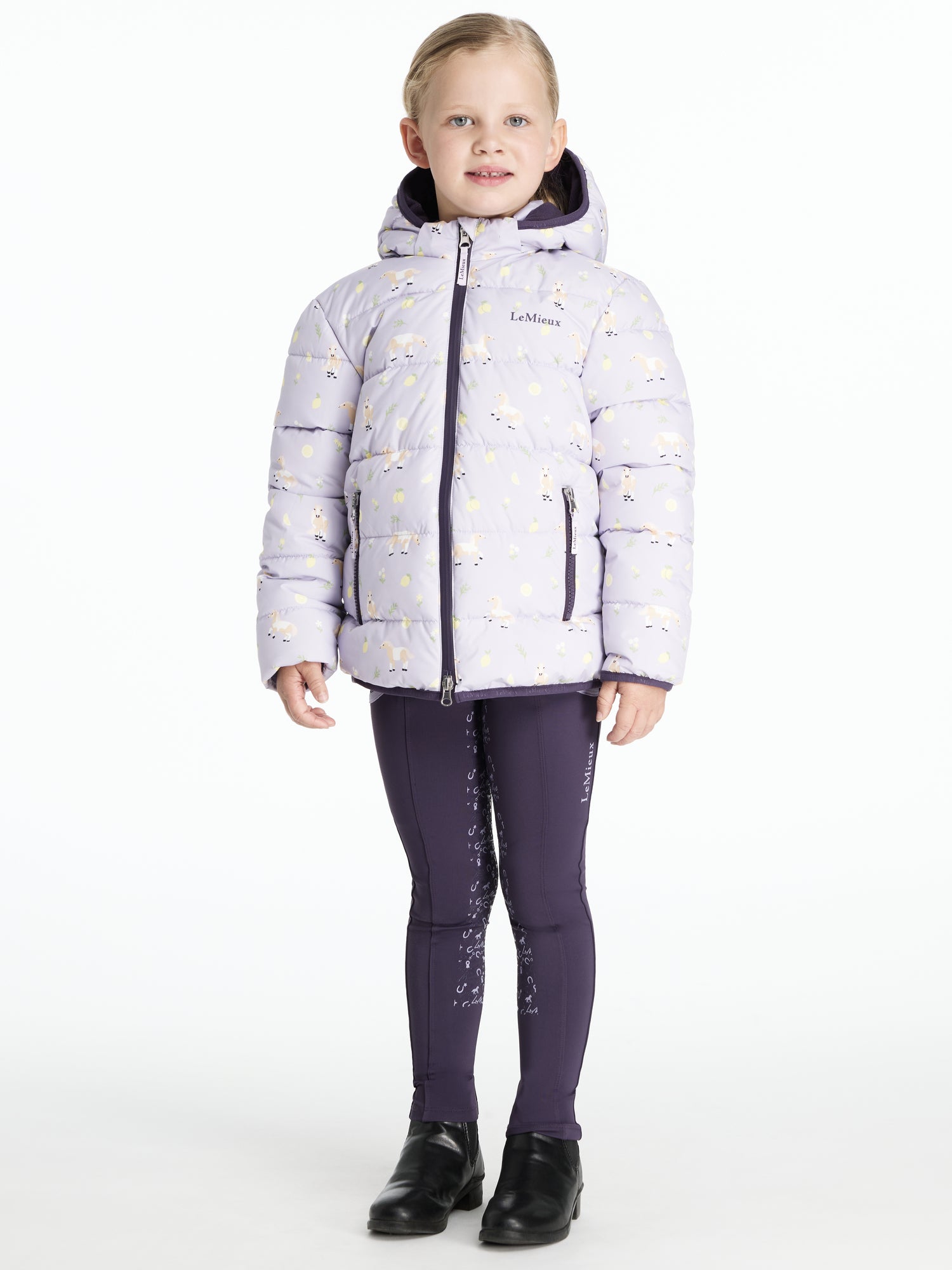 LeMieux Mini Printed Lilo Puffer Jacket