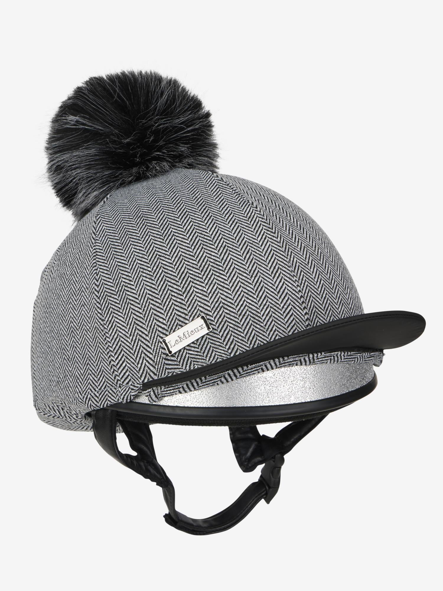 LeMieux Aspen Herringbone Helmet Silk