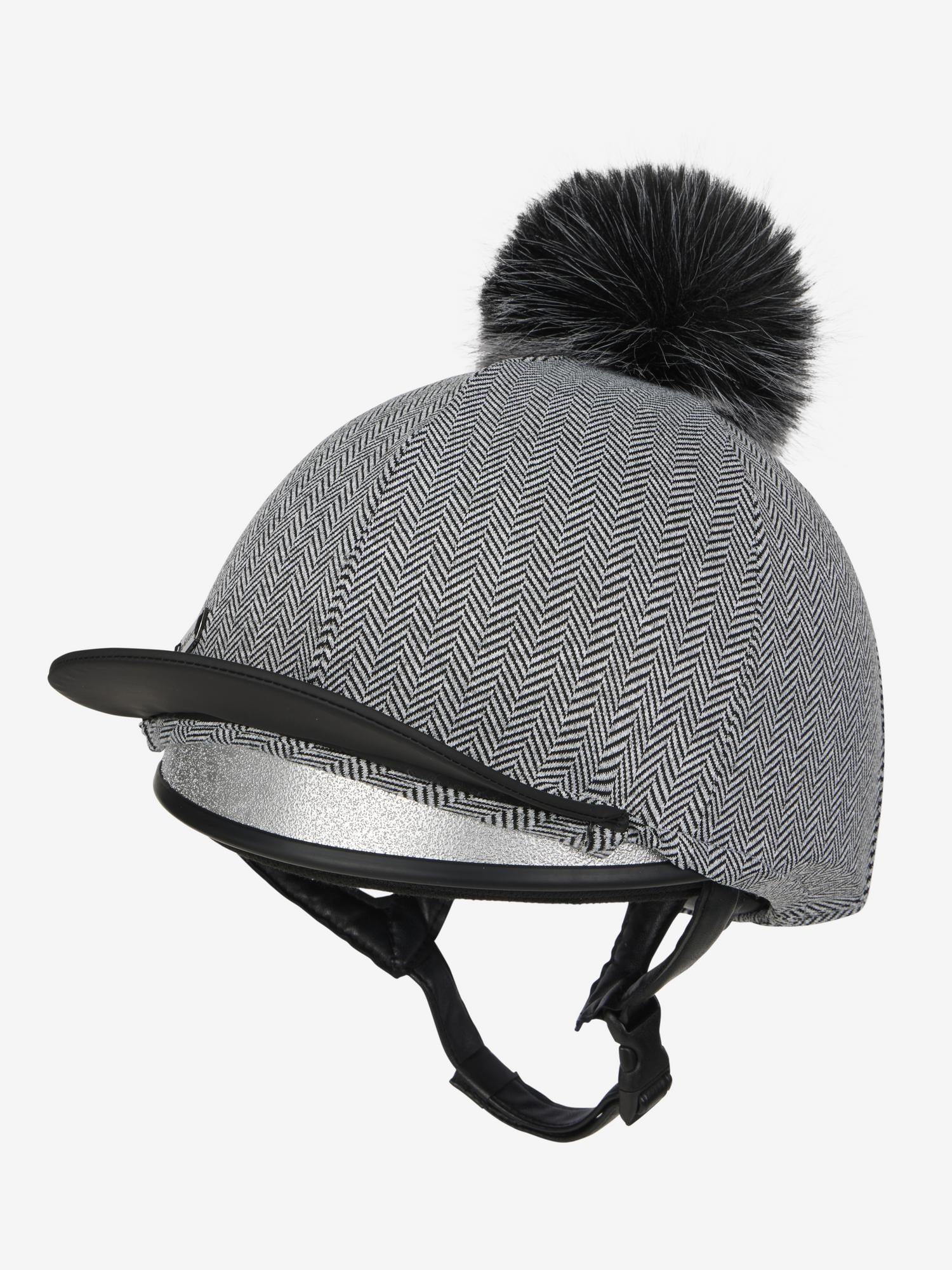 LeMieux Aspen Herringbone Helmet Silk