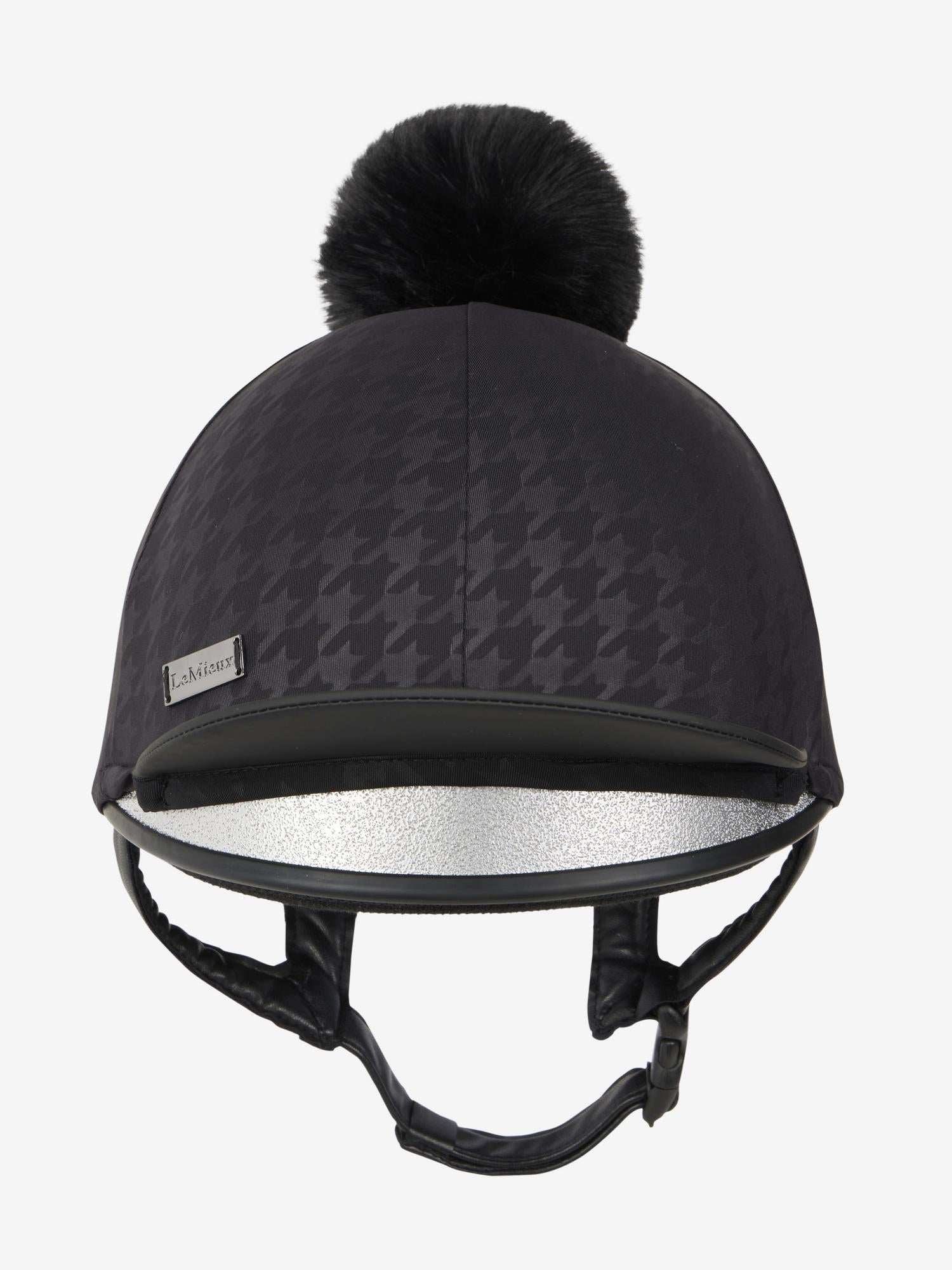 LeMieux Aspen Houndstooth Helmet Silk