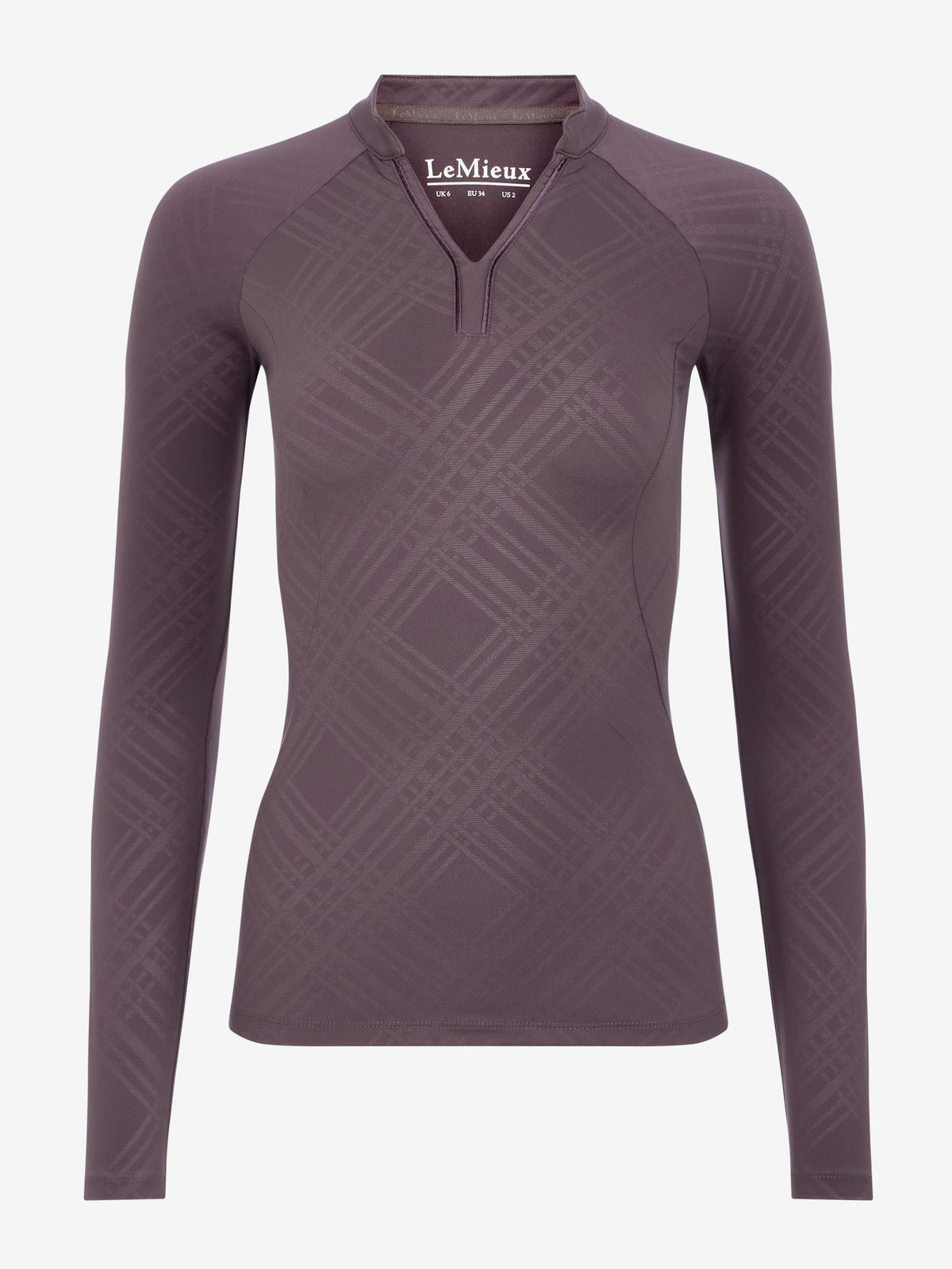 LeMieux Heritage Check Long Sleeve Base Layer