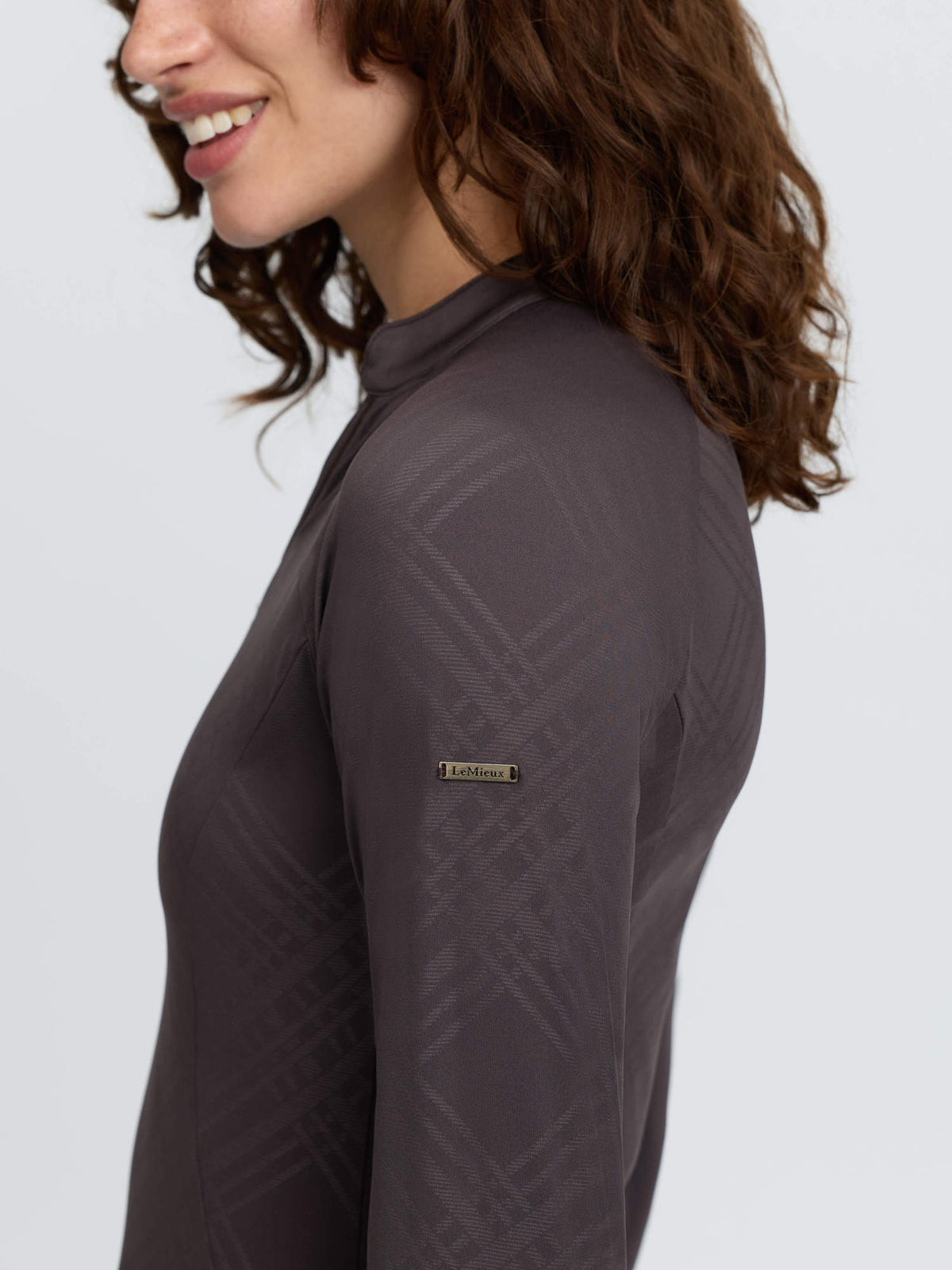 LeMieux Heritage Check Long Sleeve Base Layer