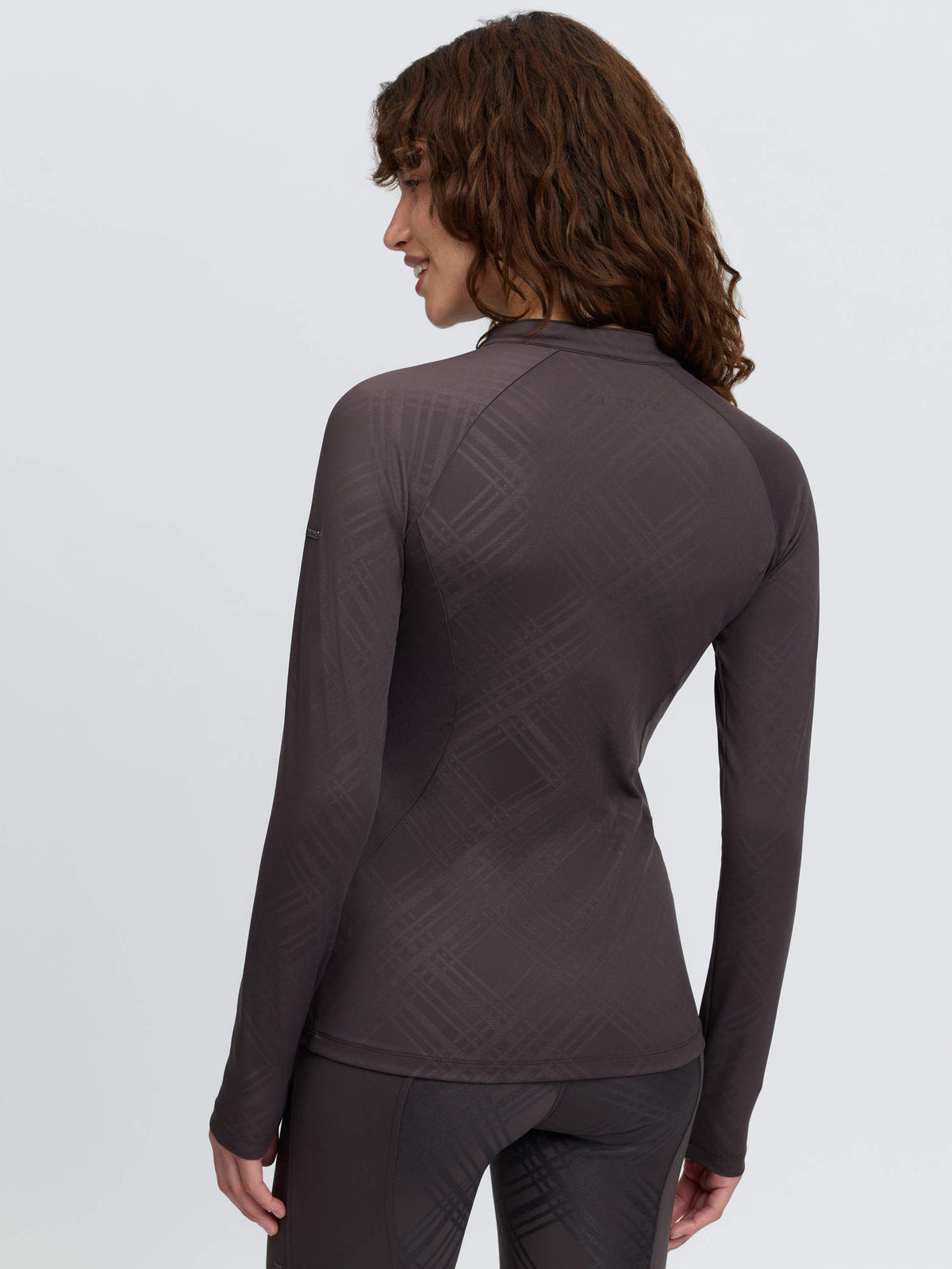 LeMieux Heritage Check Long Sleeve Base Layer
