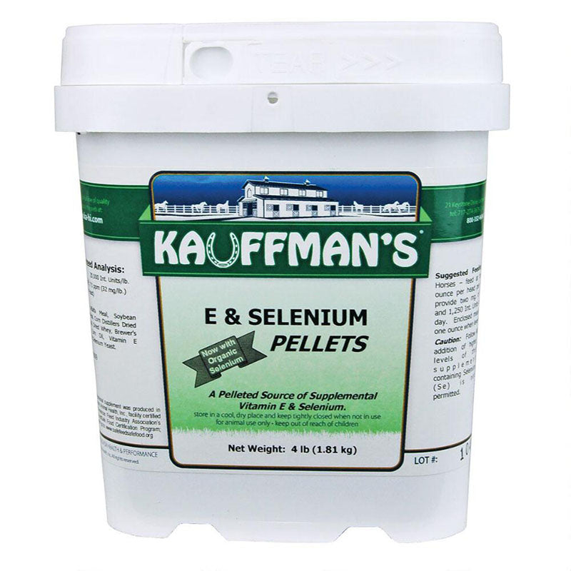 Kauffmanns Vitamin E and Selenium Pellets