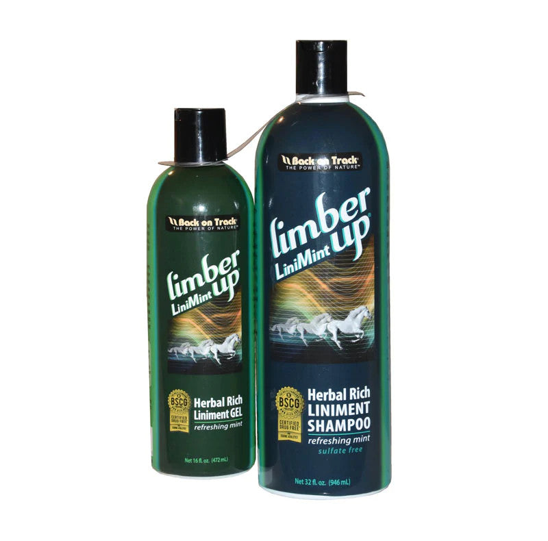 Back on Track Limber Up Liniment Shampoo & Gel Combo Pack - sku to order - 117483