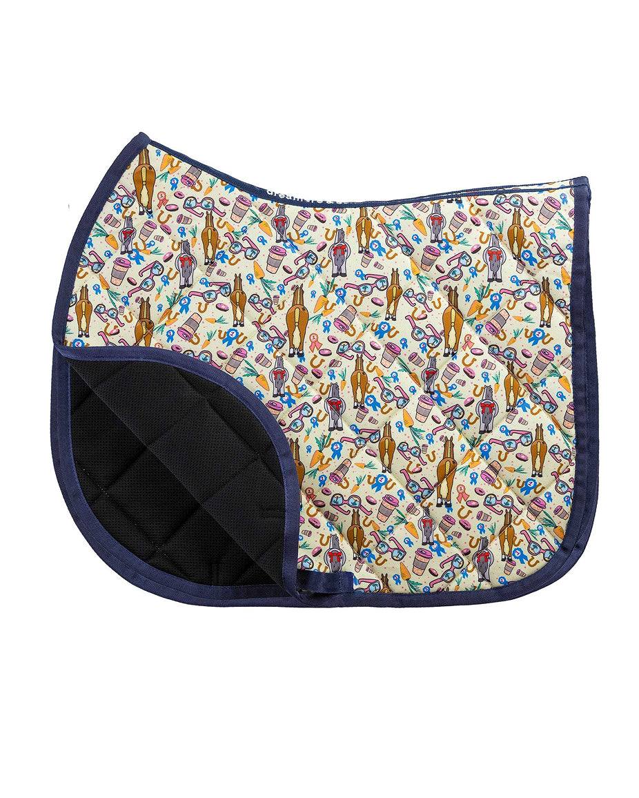 Dreamers & Schemers All Purpose Saddle Pad - Pony Party