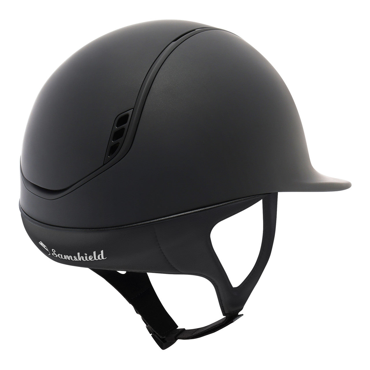 Samshield Shadowmatt Dark Line Helmet 2.0 - supporting