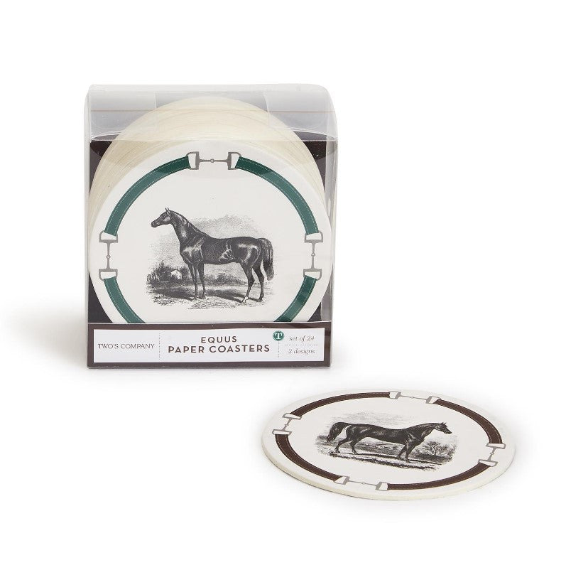 Equus Heavyweight Paper Coasters - sku to order - 115840