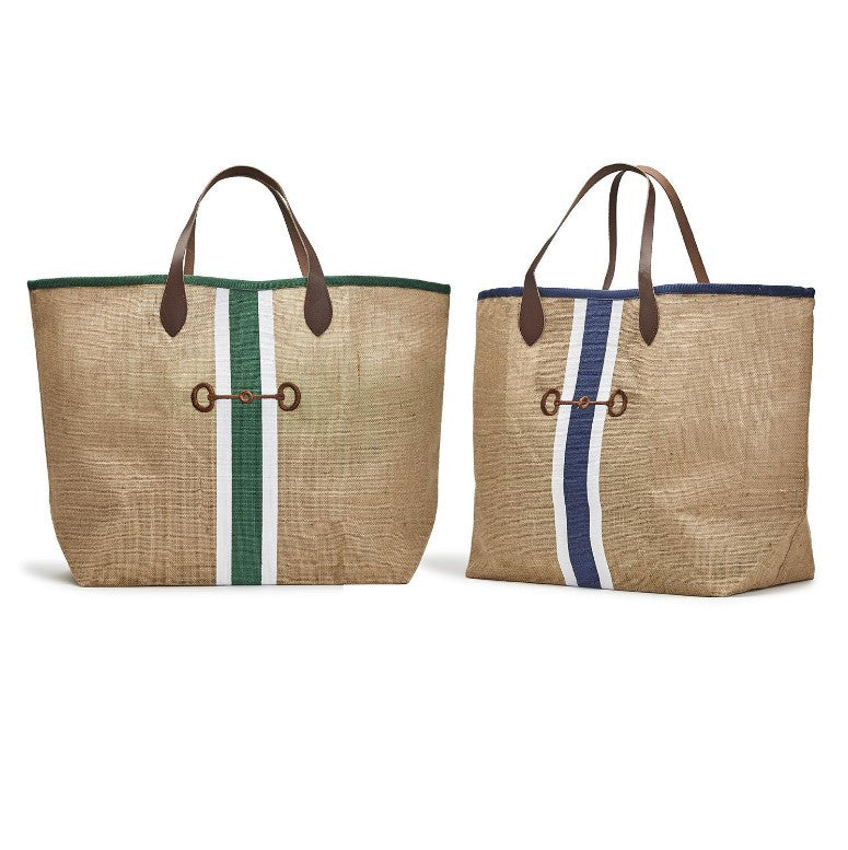 Horse Country Jute Tote - main