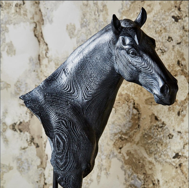 Horse Bust Sculpture - sku to order - 118191