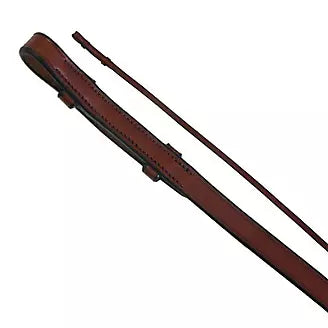 Smooth Leather Curb Reins