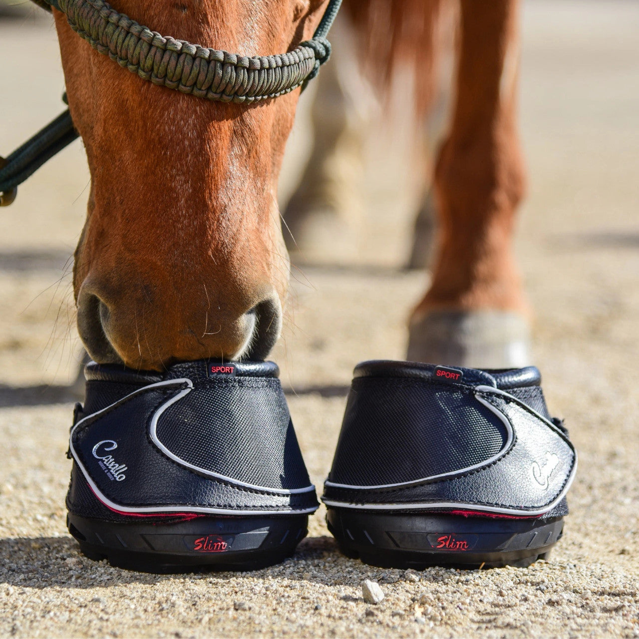 Cavallo Sport Hoof Boots - supporting