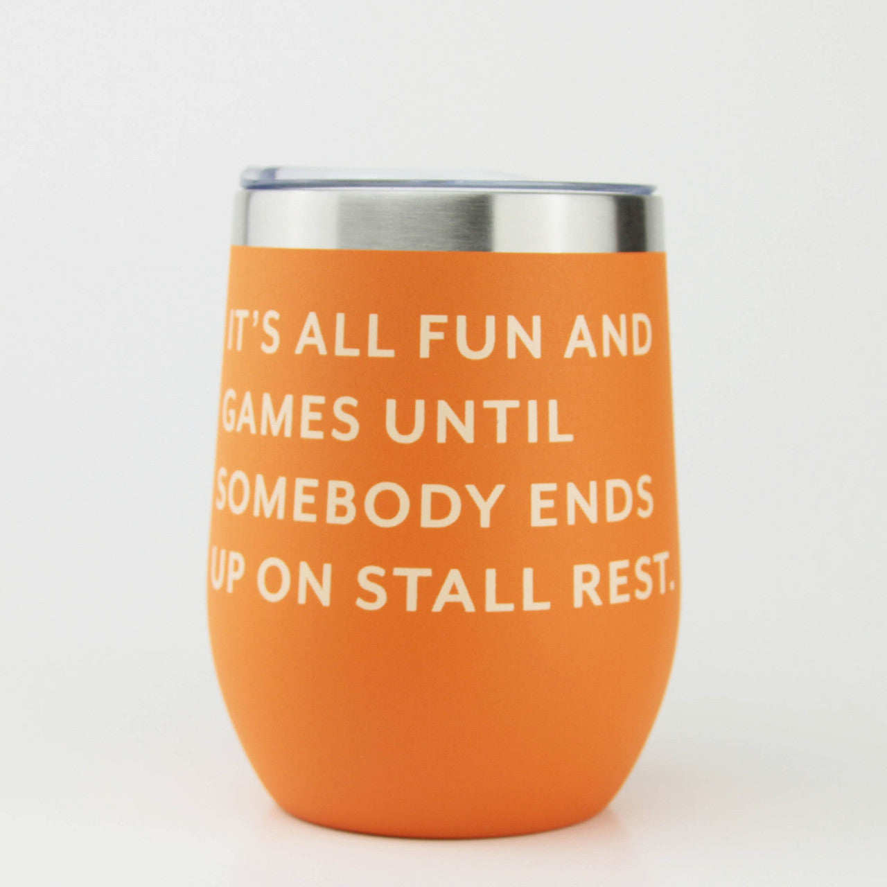 Mare Modern Goods Wine Tumbler: Stall Rest - sku to order - 118003